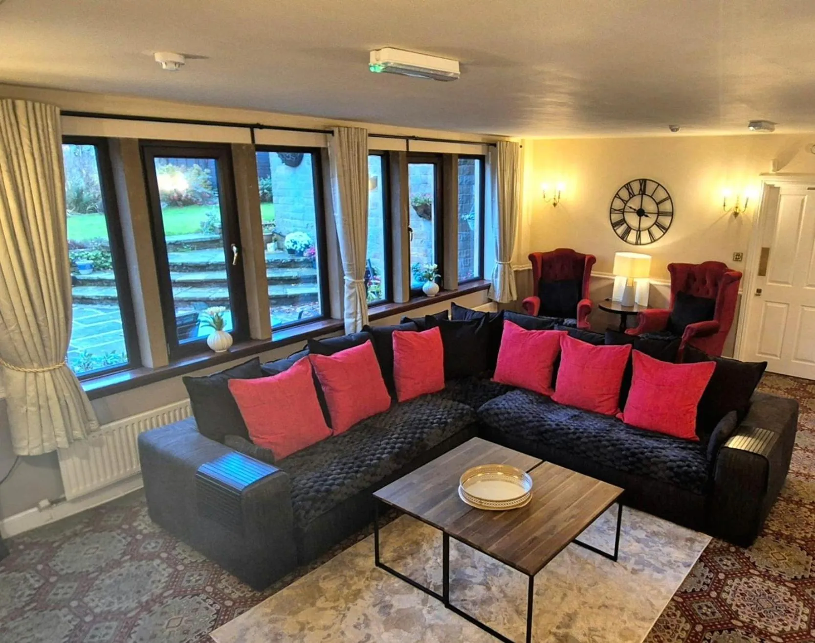 Living room in The Waltzing Weasel