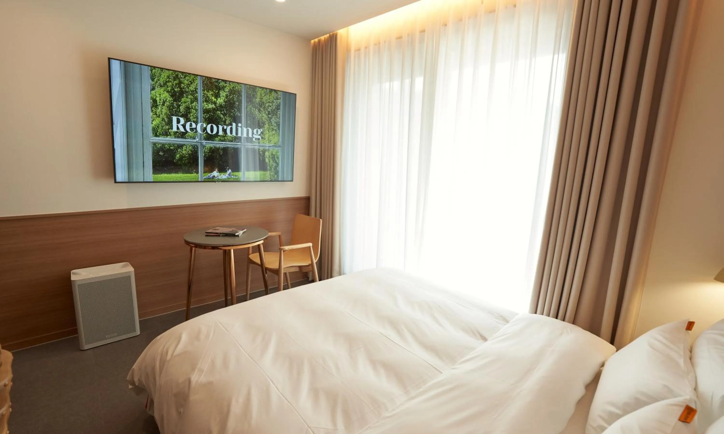 Bed in Brown Dot Hotel Gunsan Terminal Branch