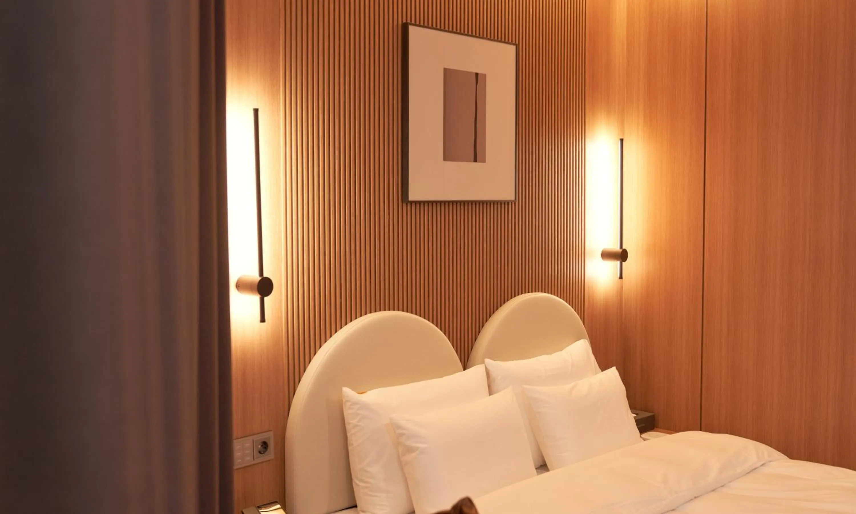 Bed in Brown Dot Hotel Gunsan Terminal Branch