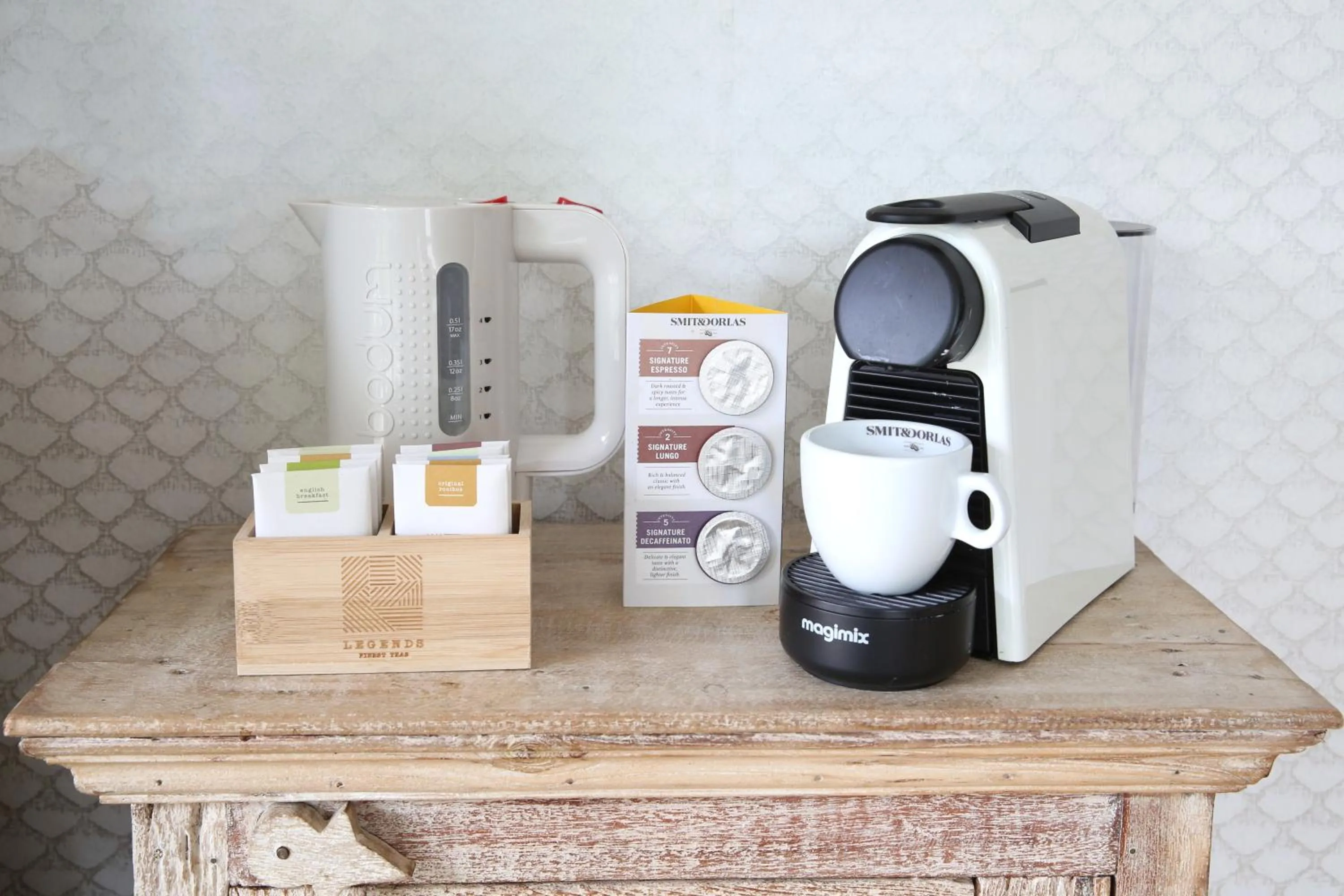 Coffee/tea facilities in Bed and Breakfast Het Dijkhuis Eersel