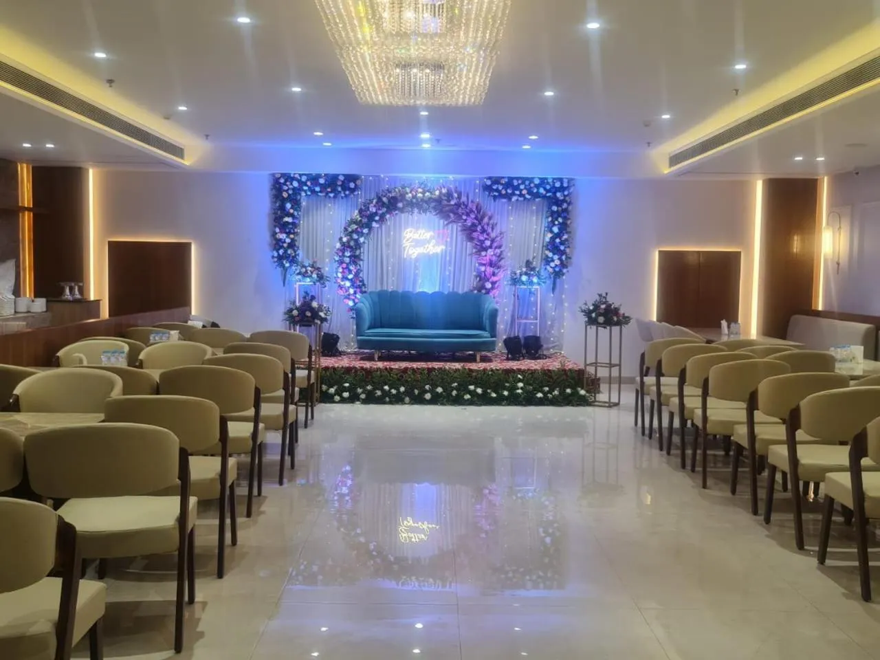 Breakfast in The Grand Murli Hotel, City Light Road, Surat