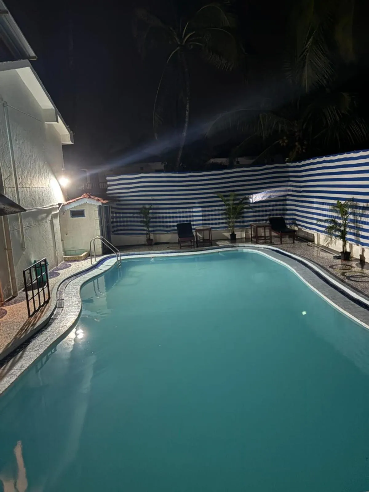 Pool view in Holiday Beach Resort