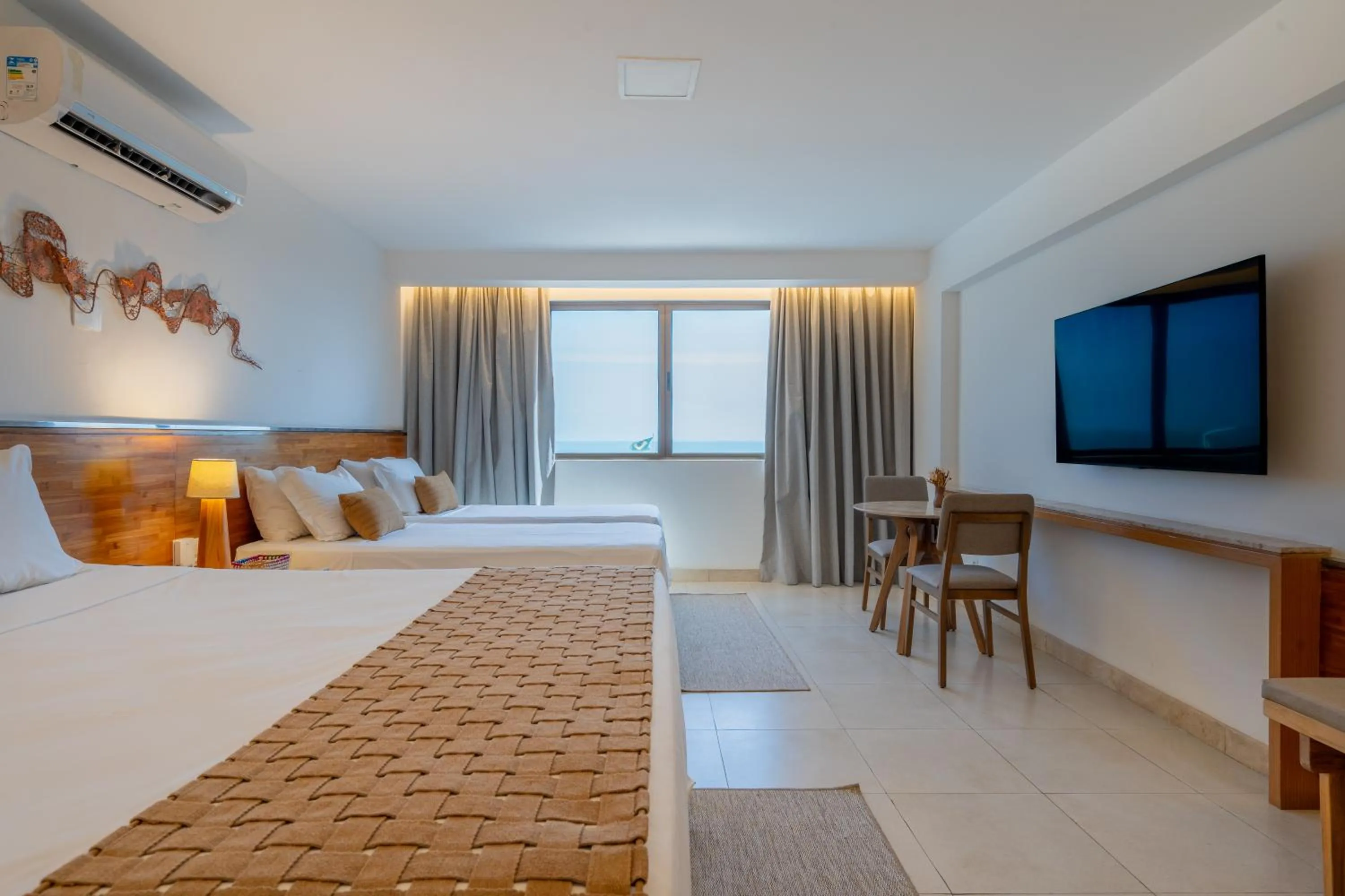 Photo of the whole room, Bed in Afago Mareiro Hotel