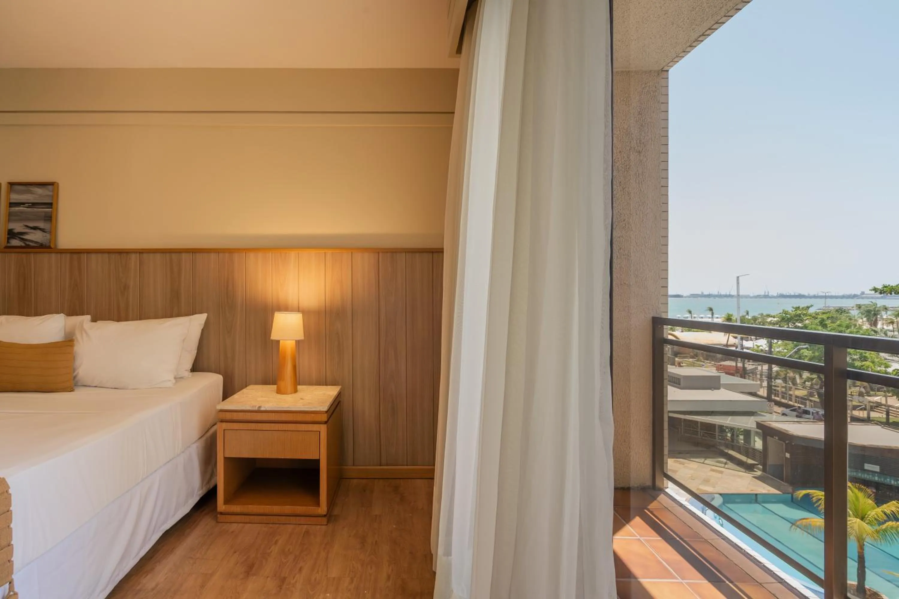 Photo of the whole room, Bed in Afago Mareiro Hotel