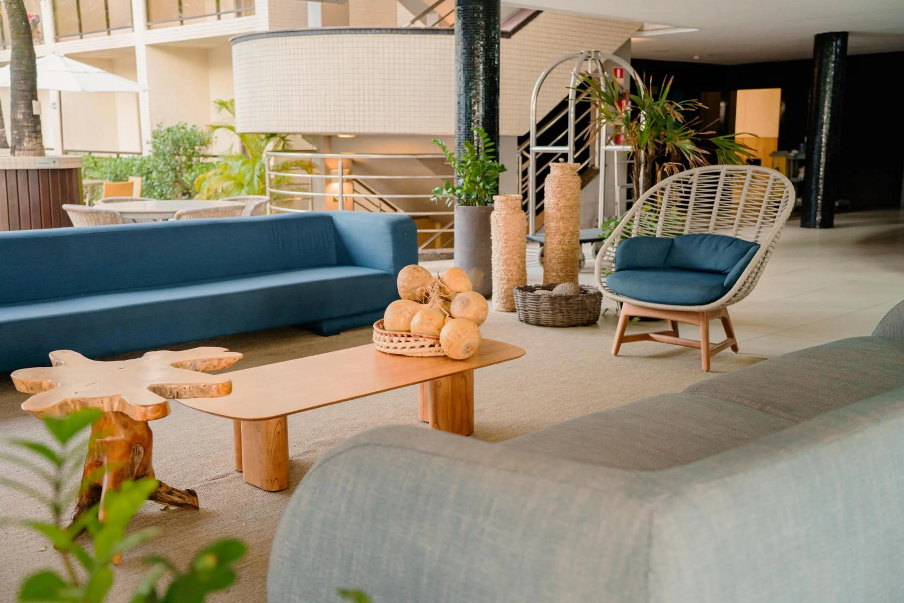 Lobby or reception in Afago Mareiro Hotel