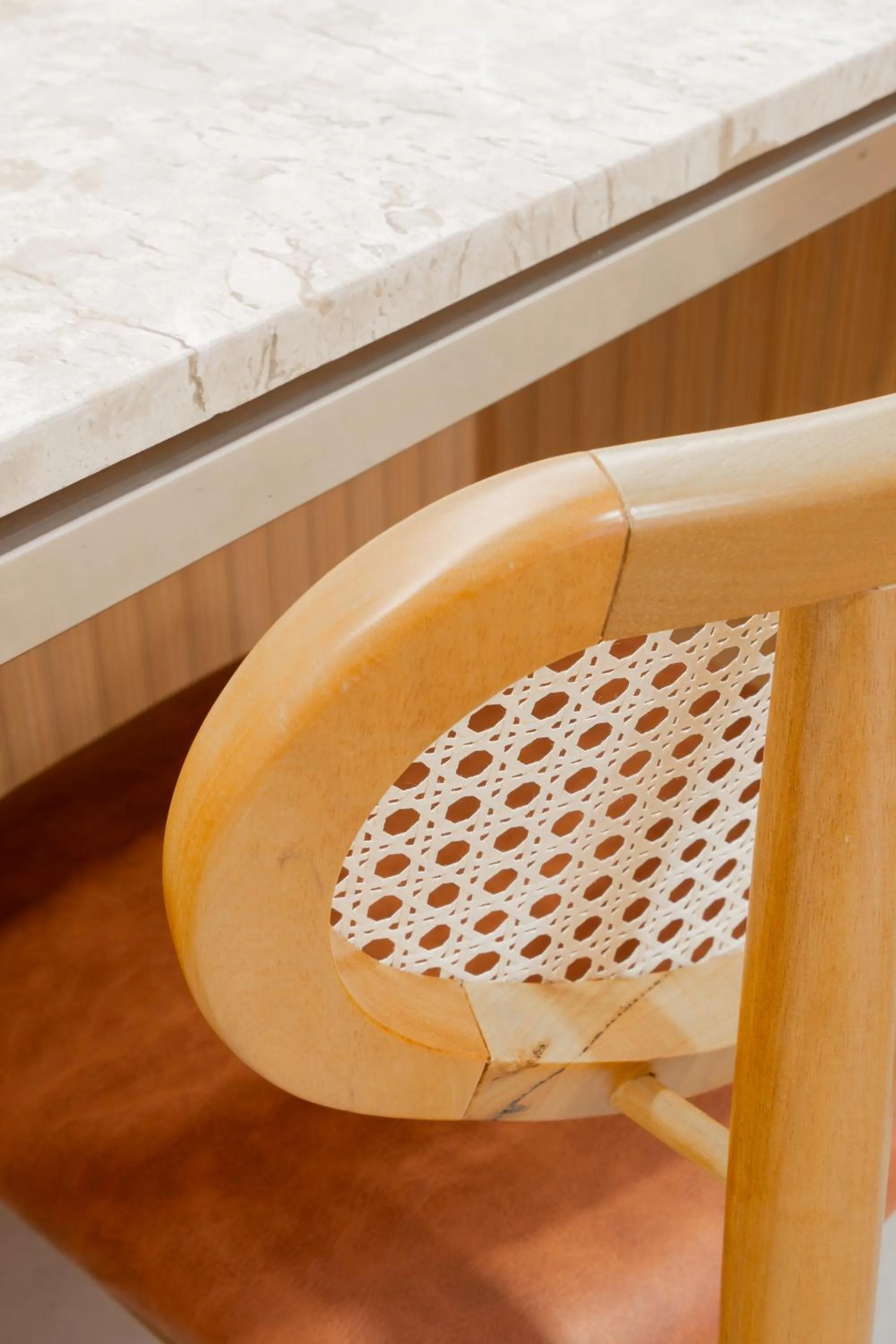 Decorative detail in Afago Mareiro Hotel