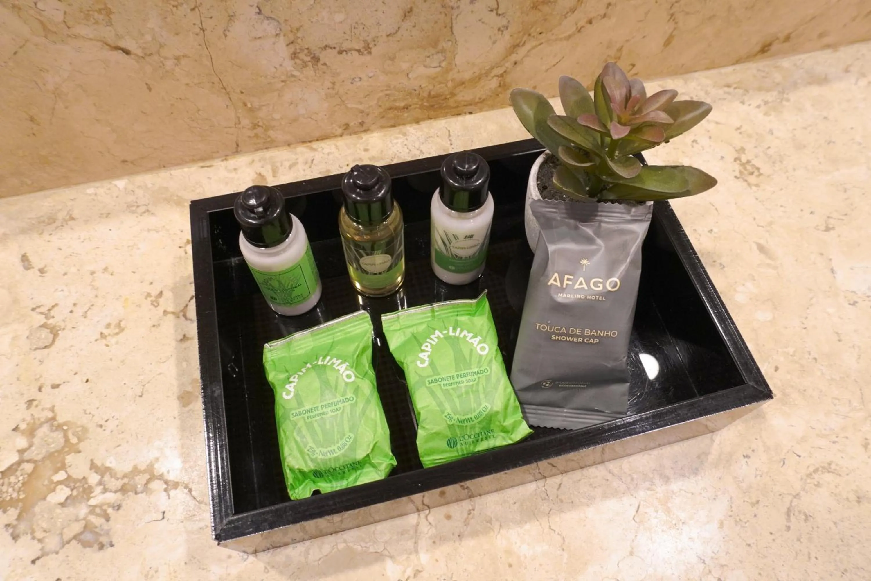 Bathroom in Afago Mareiro Hotel