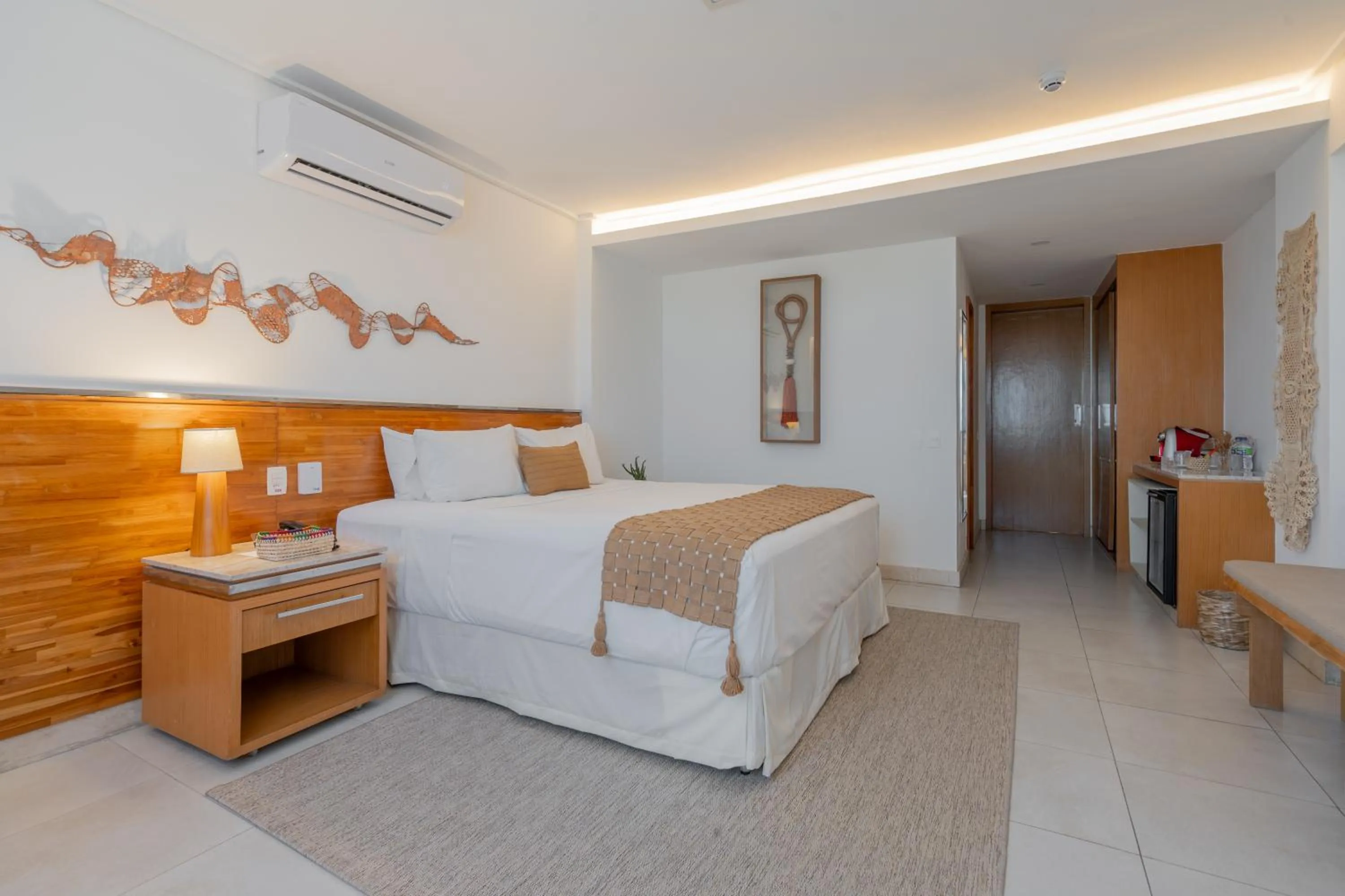 Photo of the whole room, Bed in Afago Mareiro Hotel