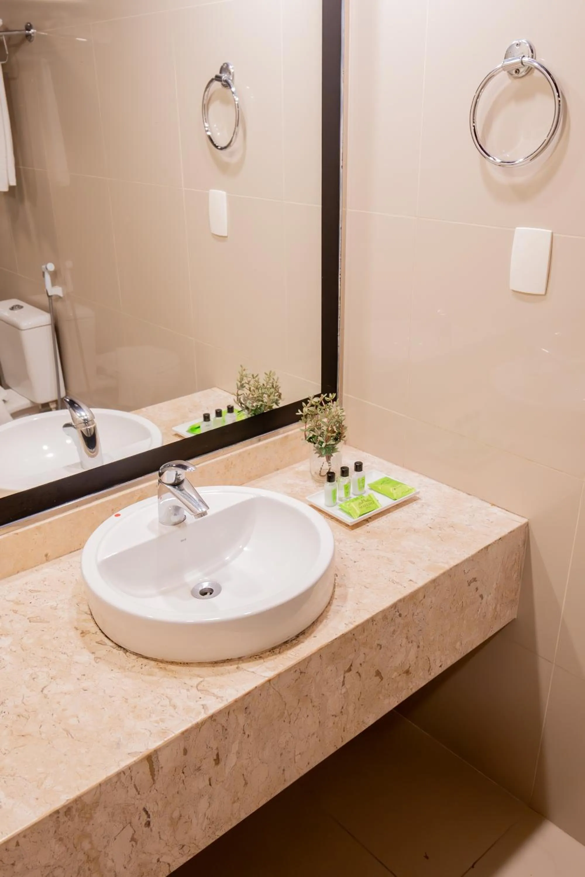 Bathroom in Afago Mareiro Hotel