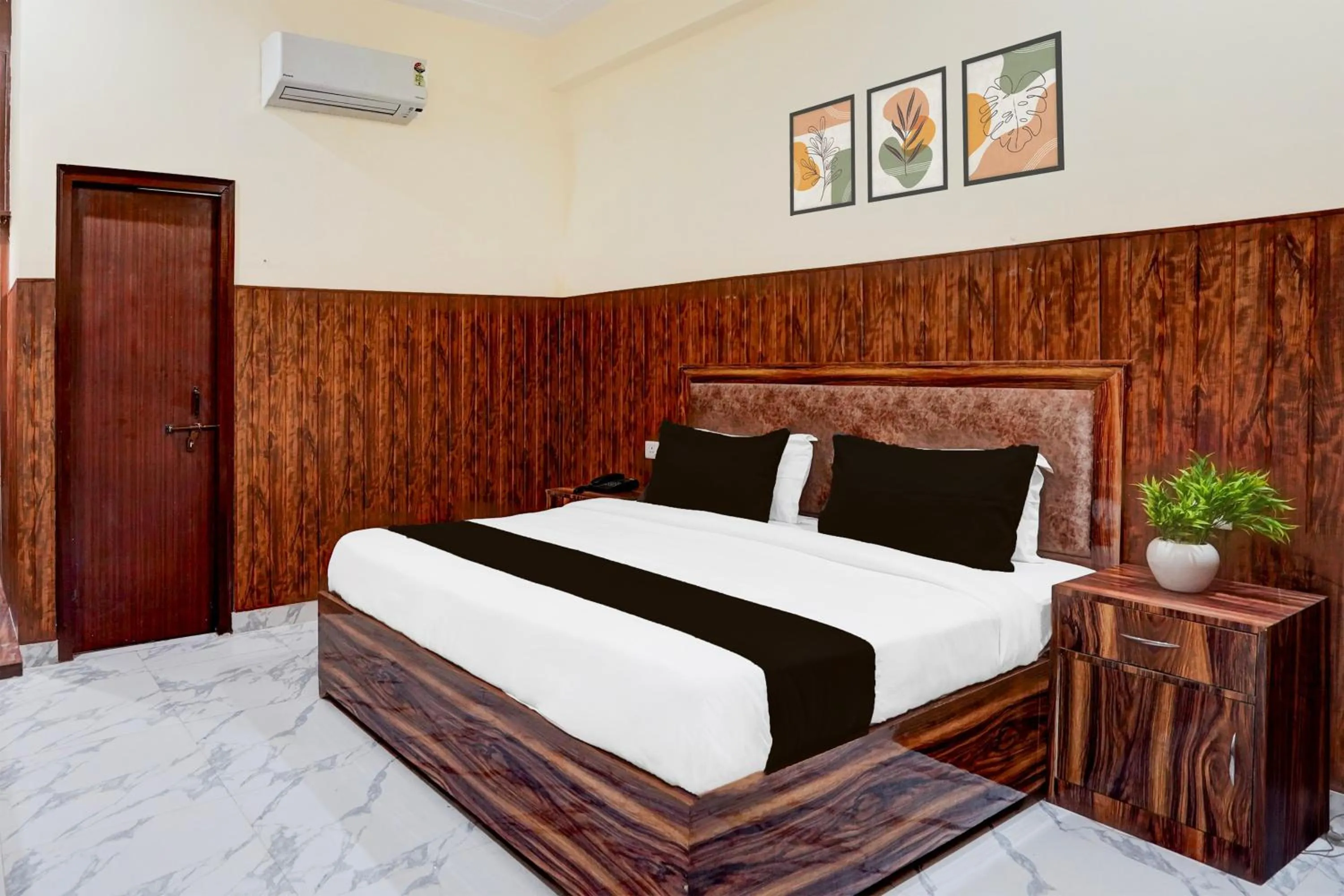 Bedroom, Bed in Super Collection O Govind Vihar Matiyari Formerly Saffron