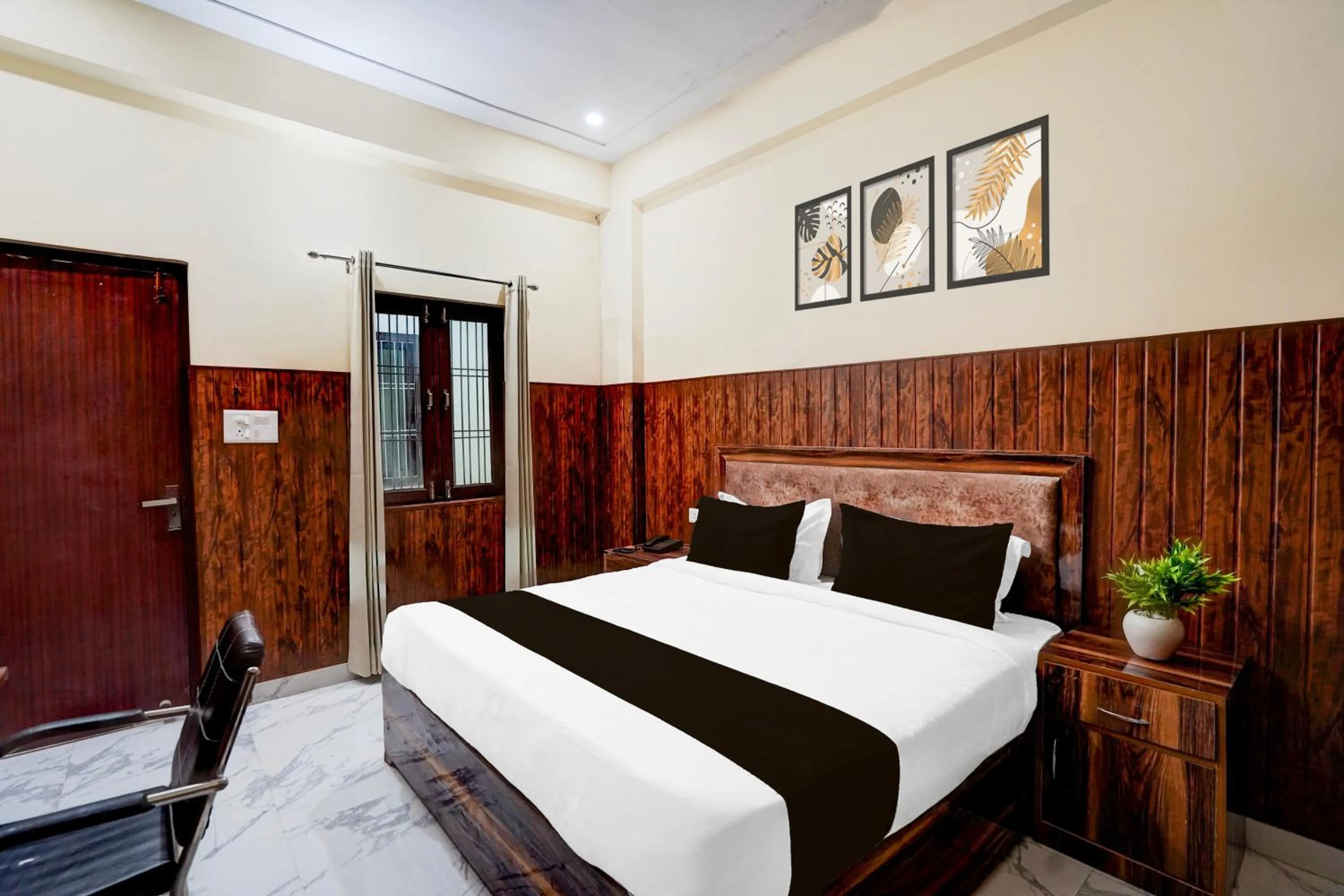 Bedroom, Bed in Super Collection O Govind Vihar Matiyari Formerly Saffron