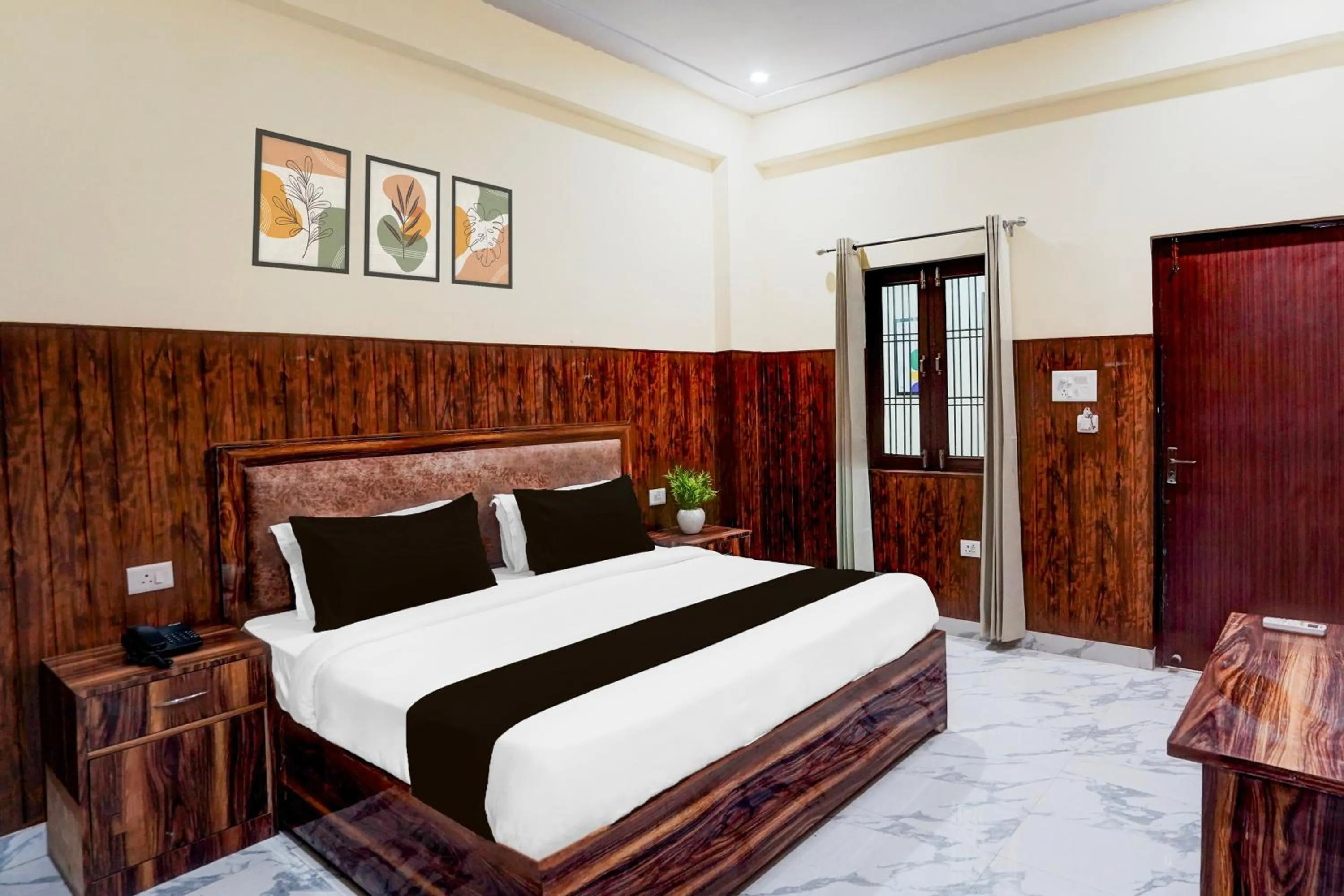 Bedroom, Bed in Super Collection O Govind Vihar Matiyari Formerly Saffron