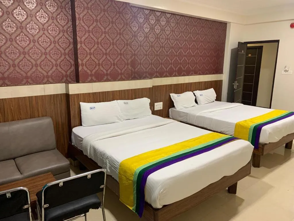 Bed in Hotel BCP Suites