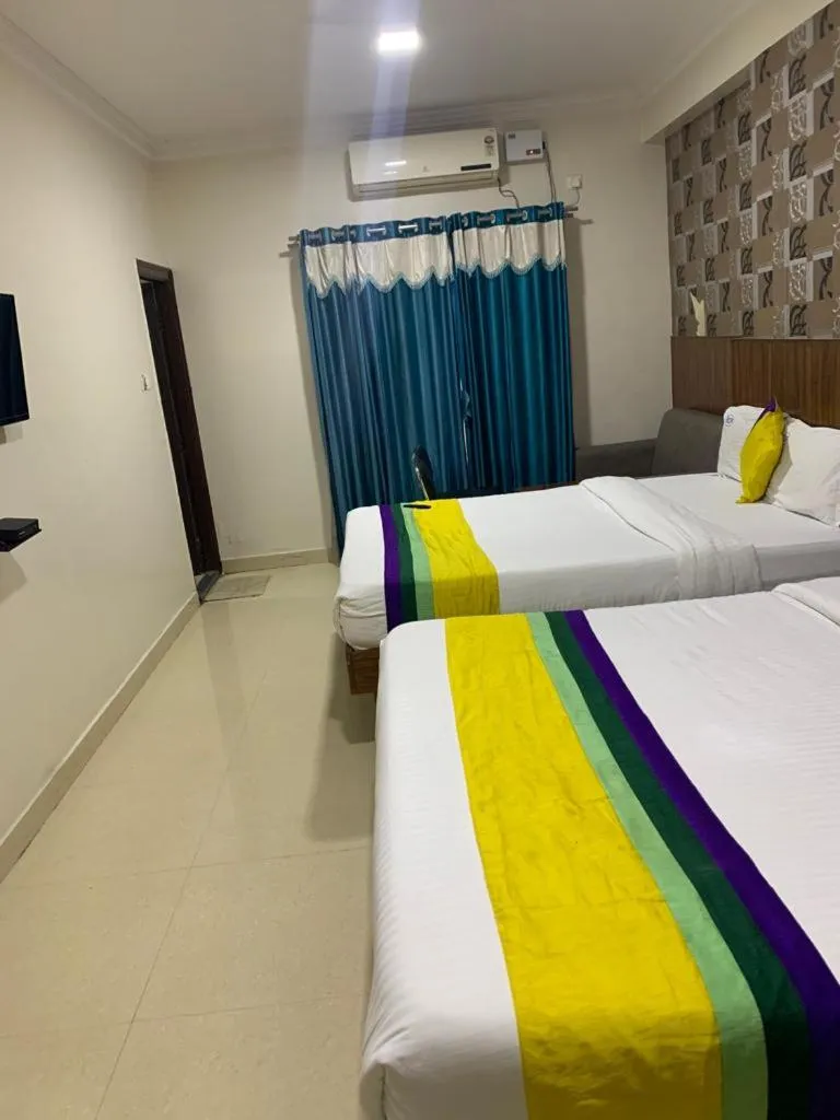 Bed in Hotel BCP Suites