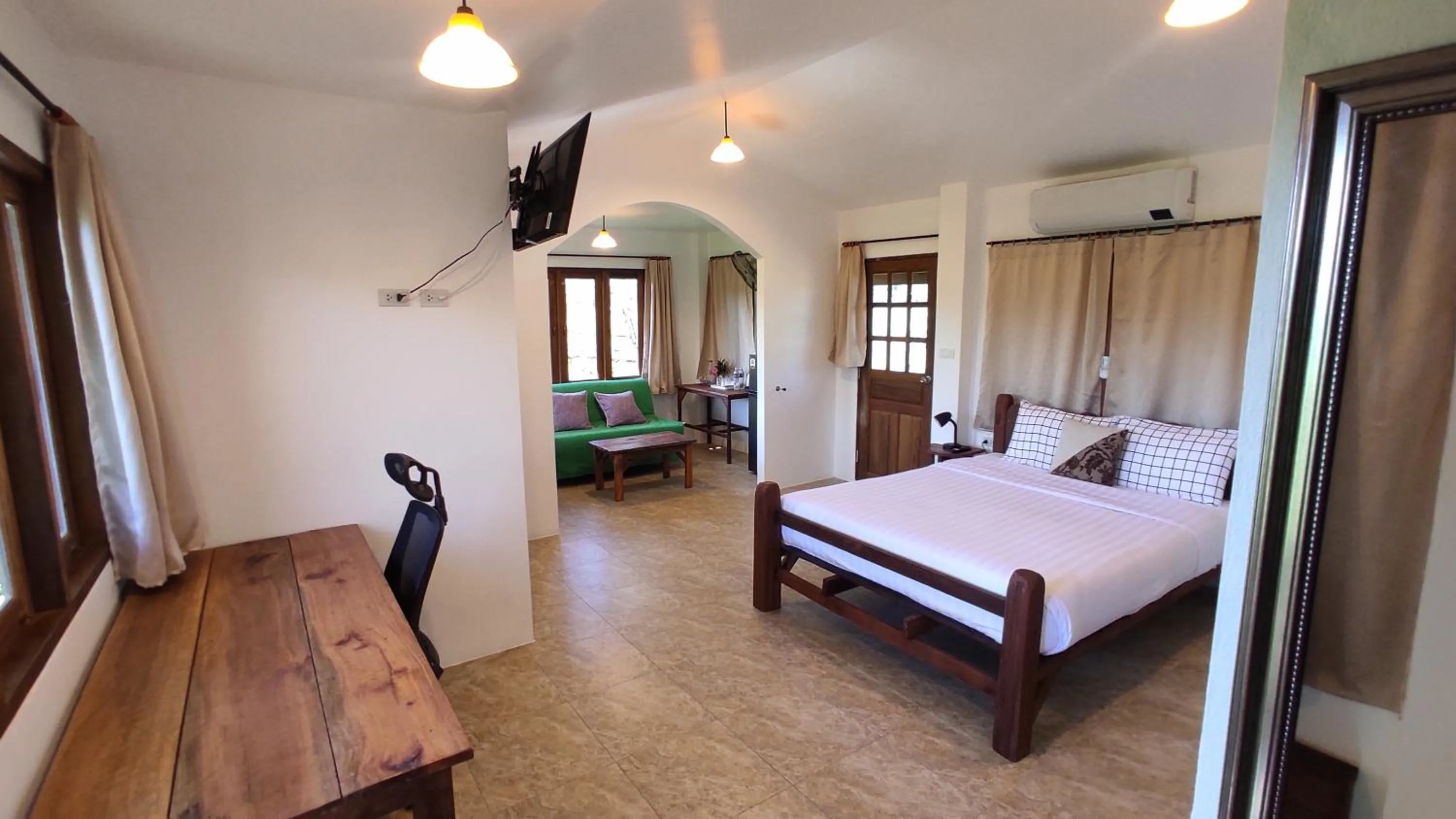 Bedroom, Bed in Country Retreat