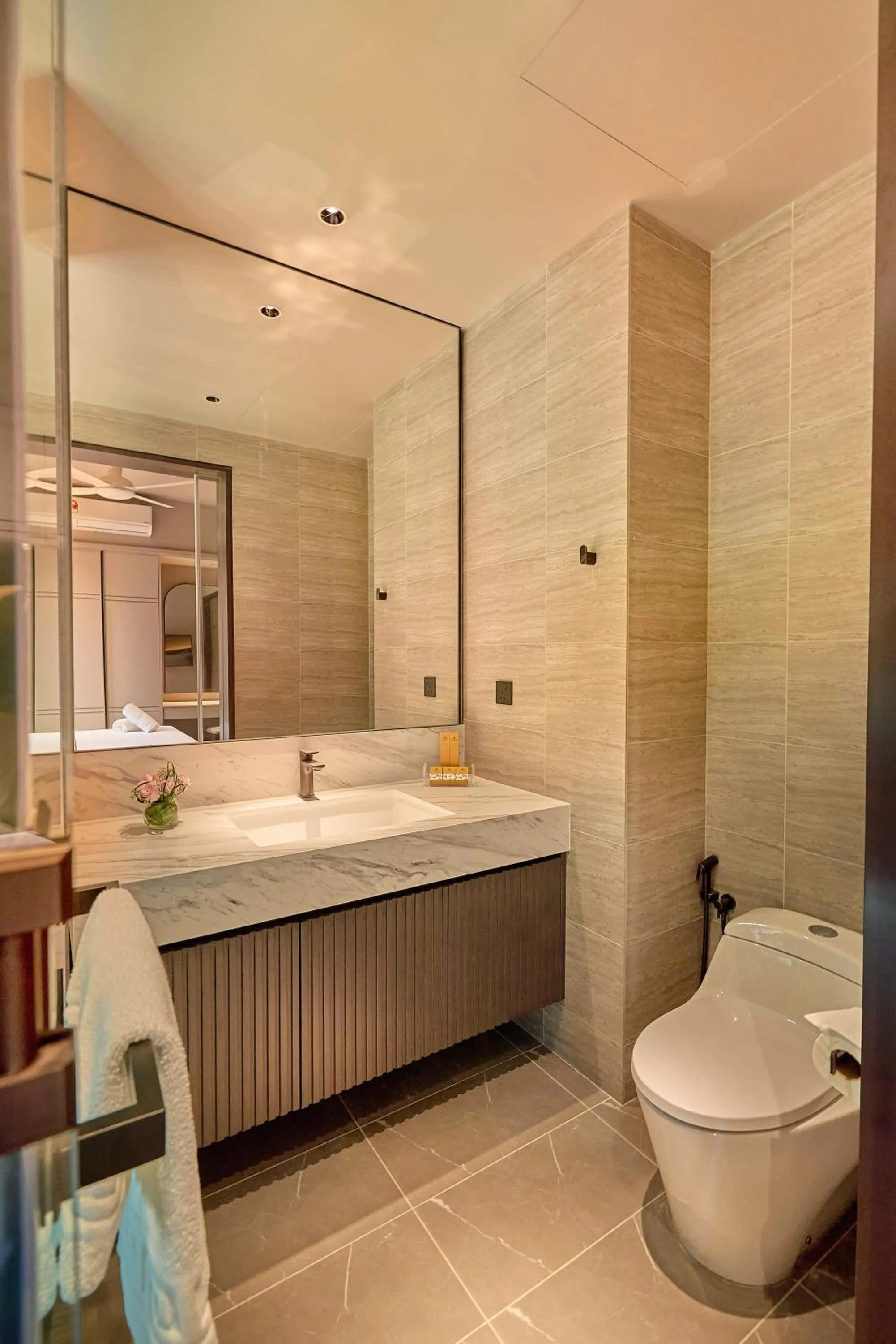 Toilet in Antara Residence By Sleeping Lion