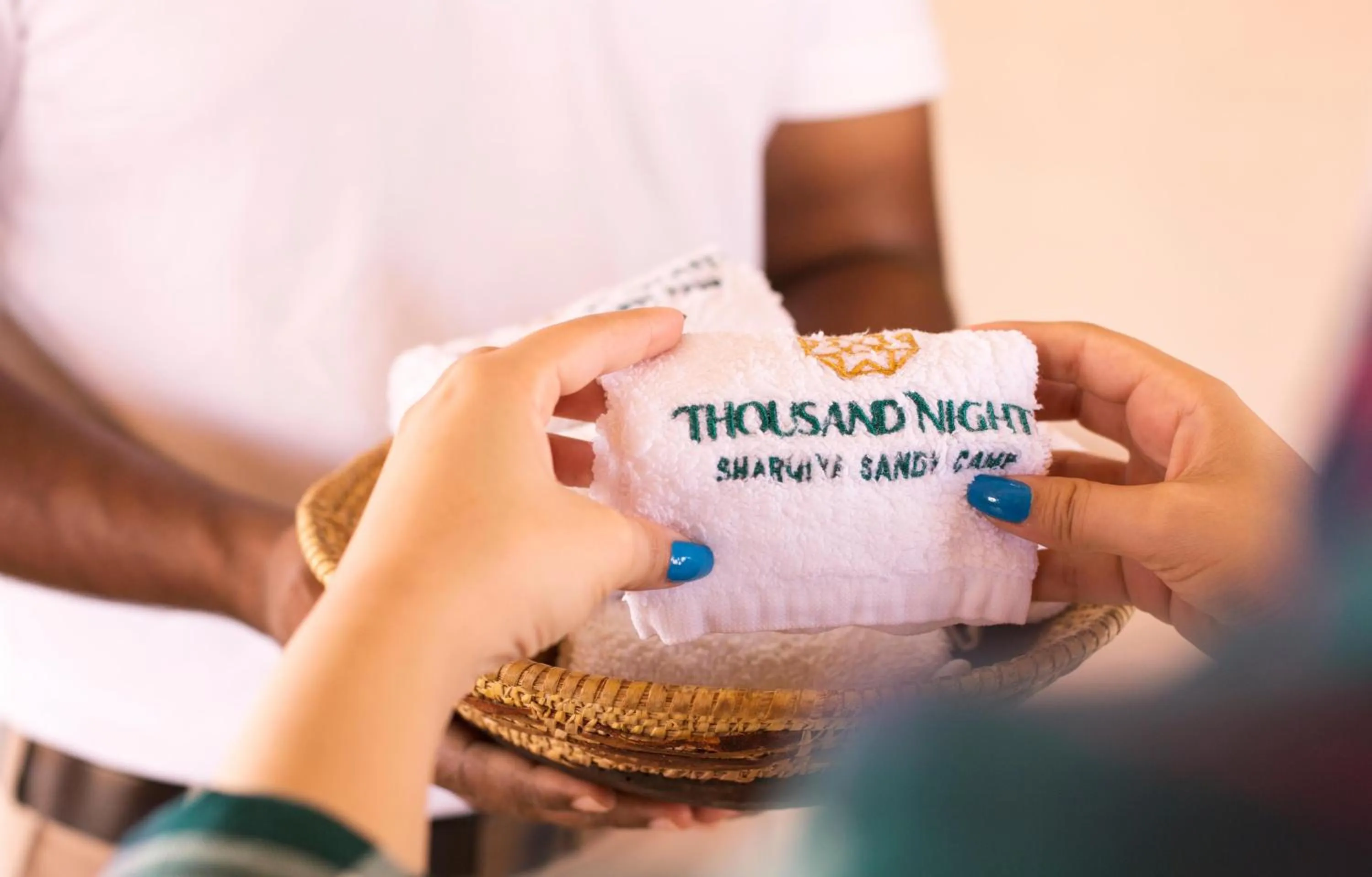 Lobby or reception in Thousand Nights Camp