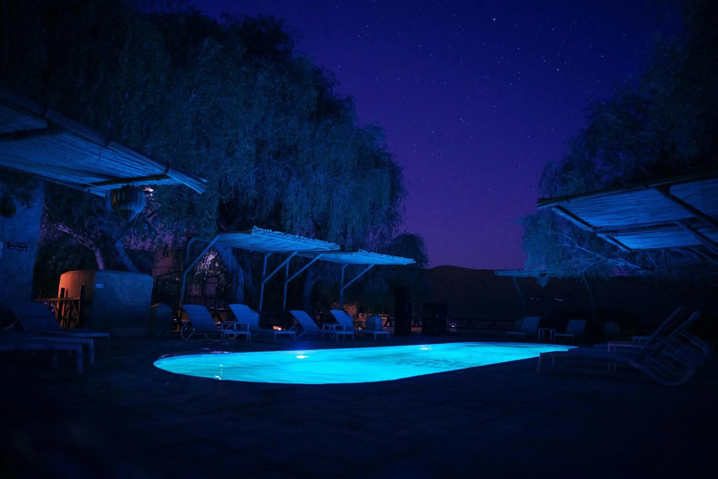 Swimming pool in Thousand Nights Camp