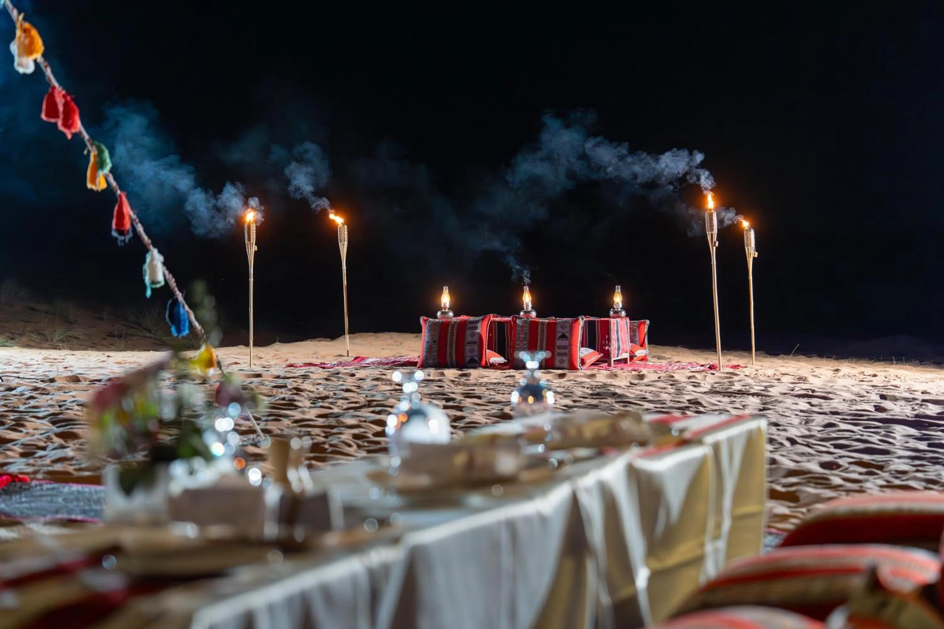 Food and drinks in Thousand Nights Camp