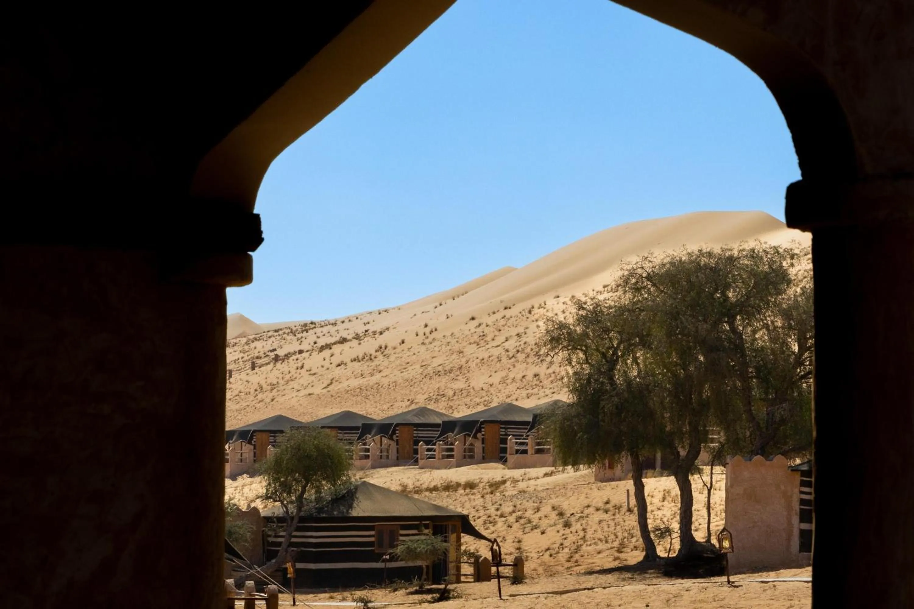 Property building in Thousand Nights Camp