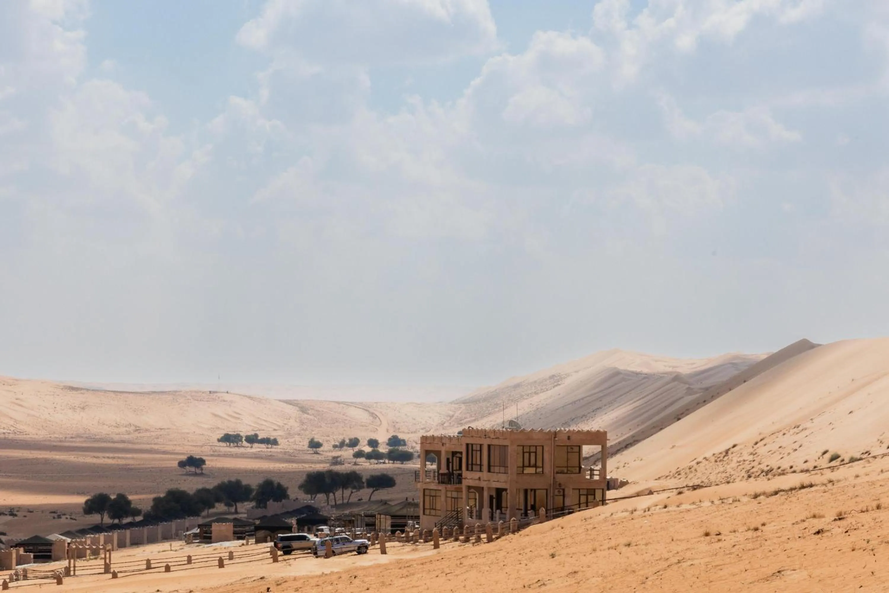 Property building in Thousand Nights Camp