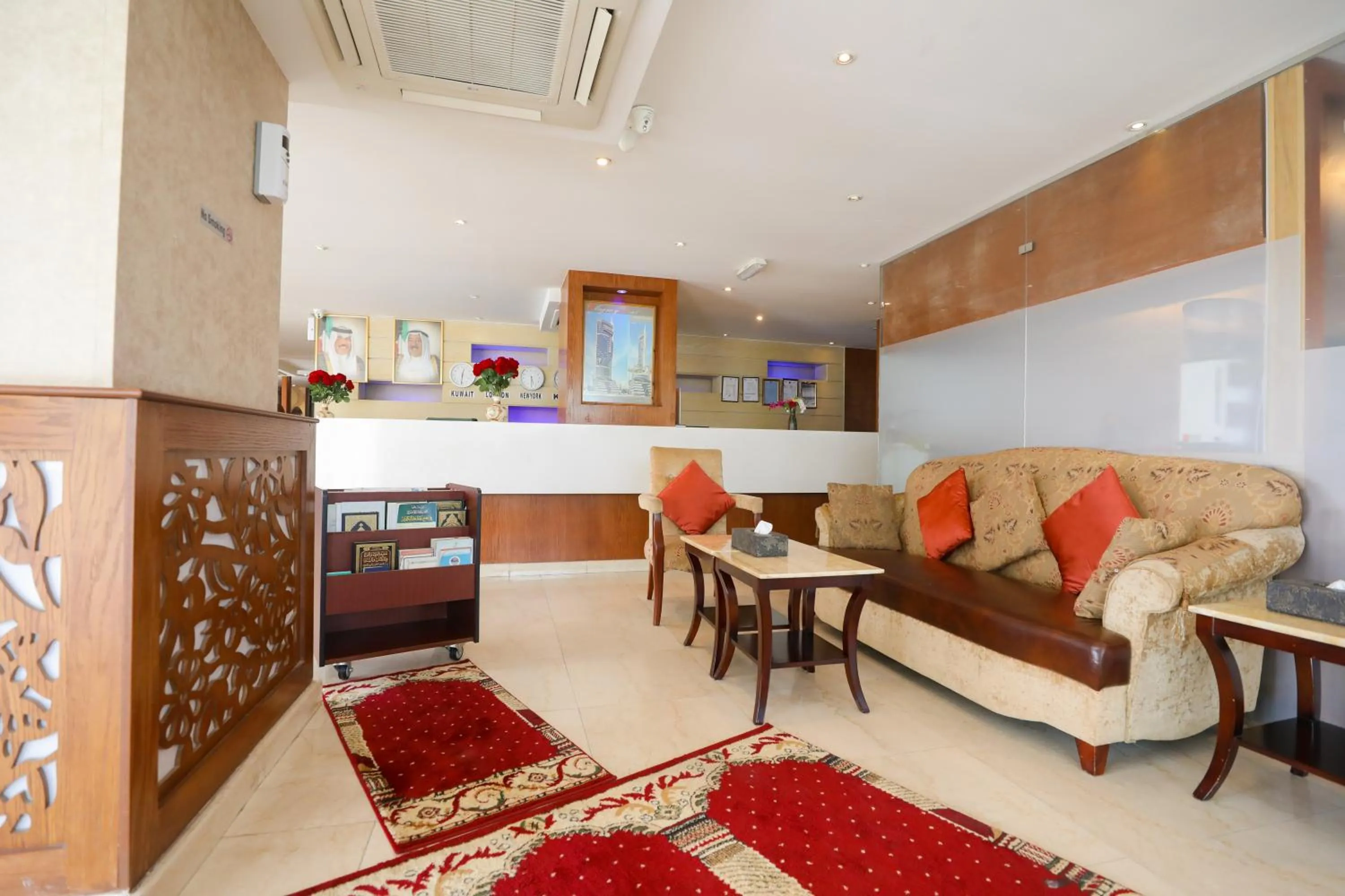 Seating area in ماجيك سويت ابوحليفة Magic Suite Abu Halifa