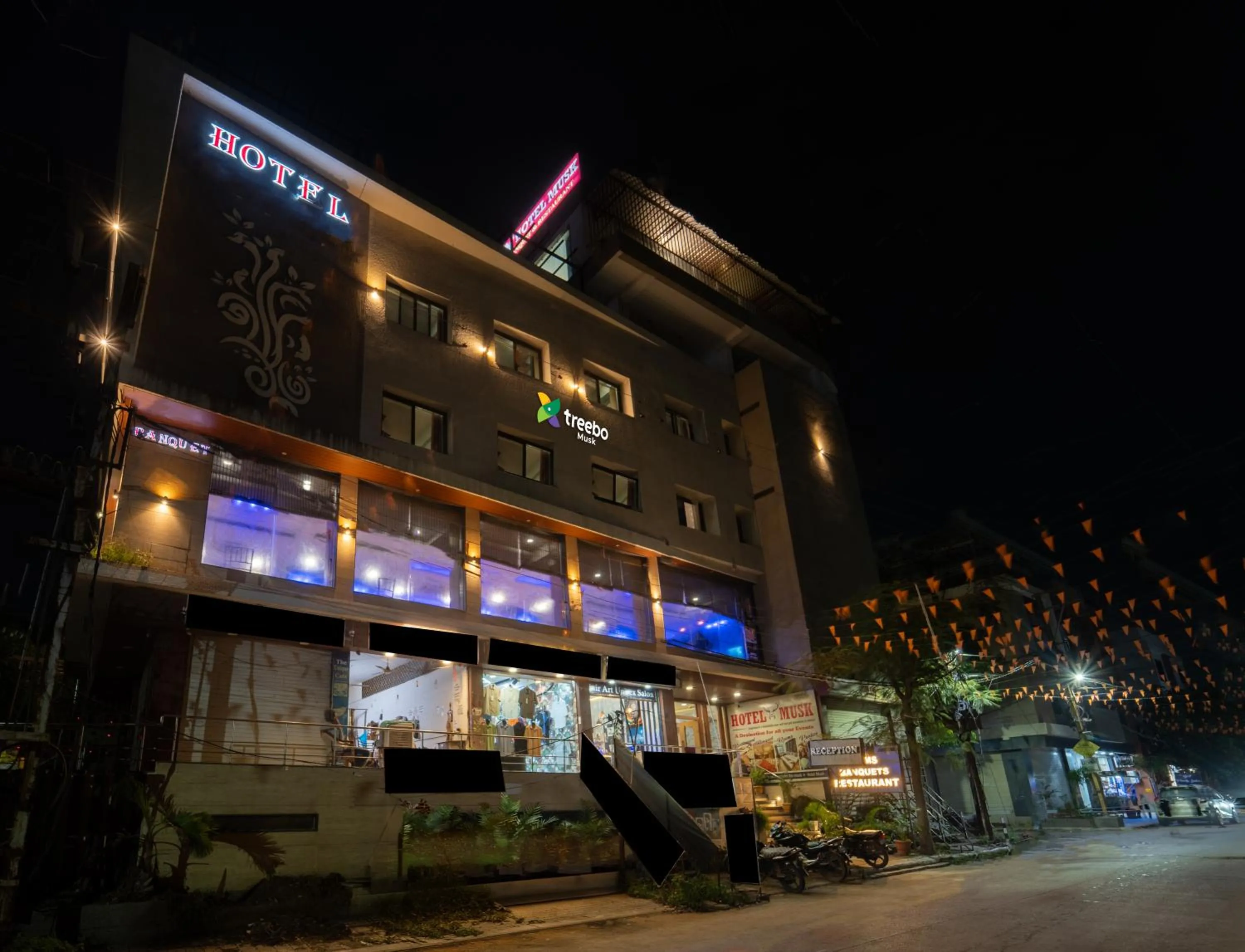 Property building in Treebo Musk