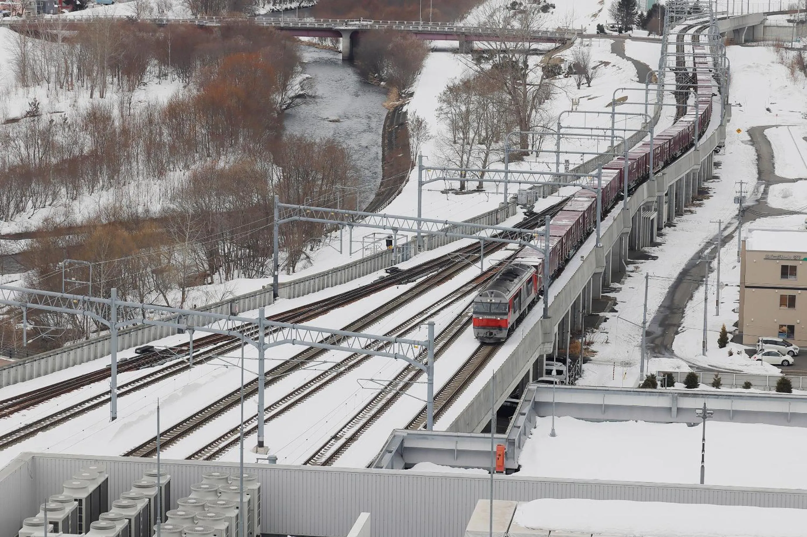 Natural landscape in JR Inn Asahikawa