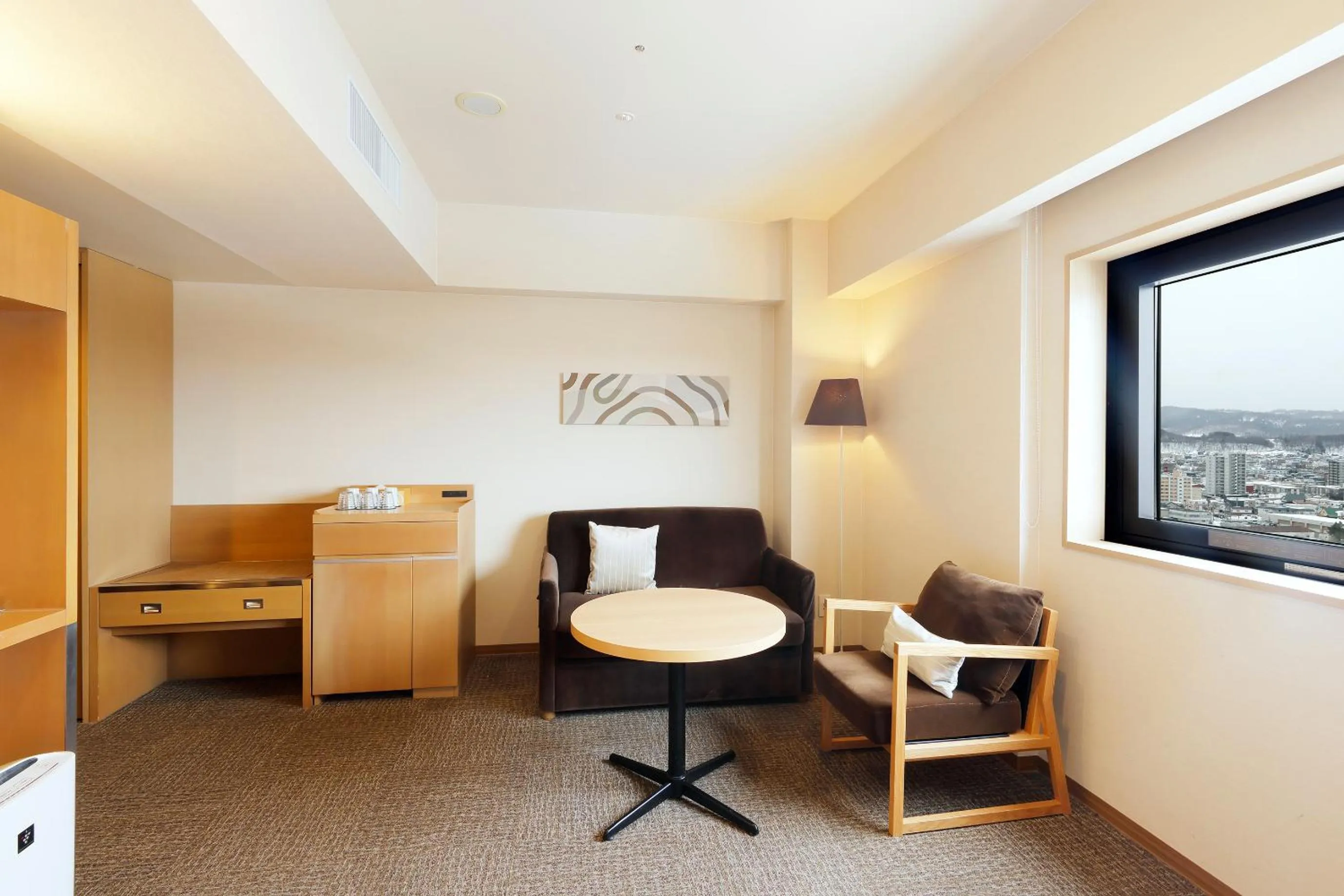 Photo of the whole room in JR Inn Asahikawa