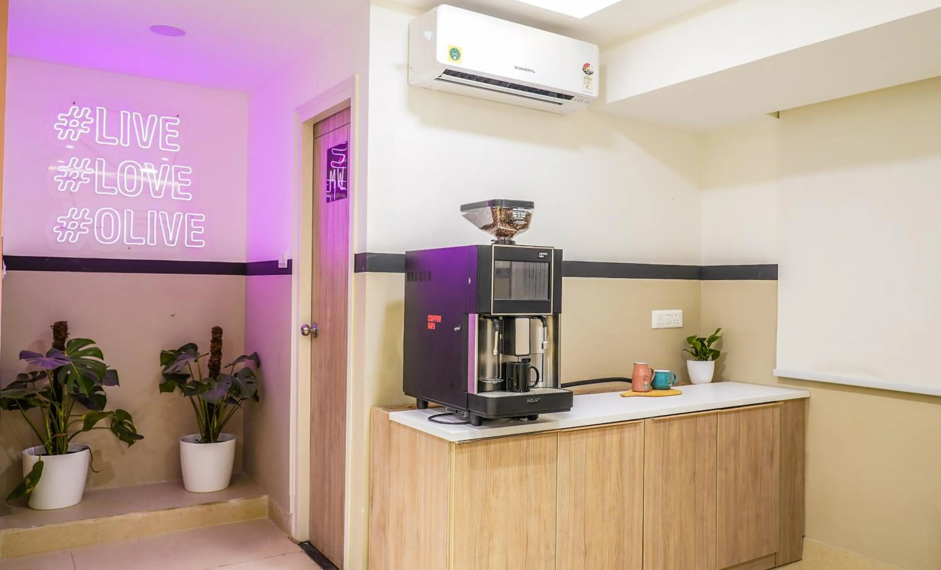 Coffee/tea facilities in Olive Hotel Millers Road by Embassy Group