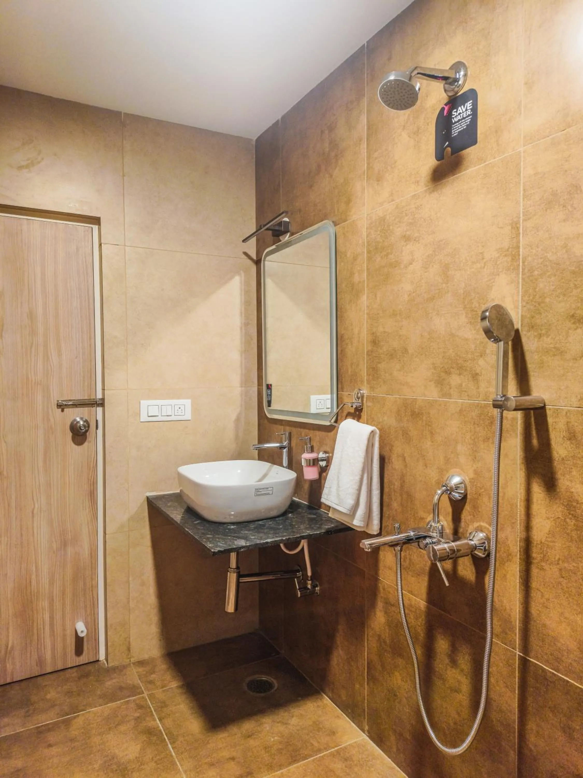 Shower in Olive Hotel Millers Road by Embassy Group