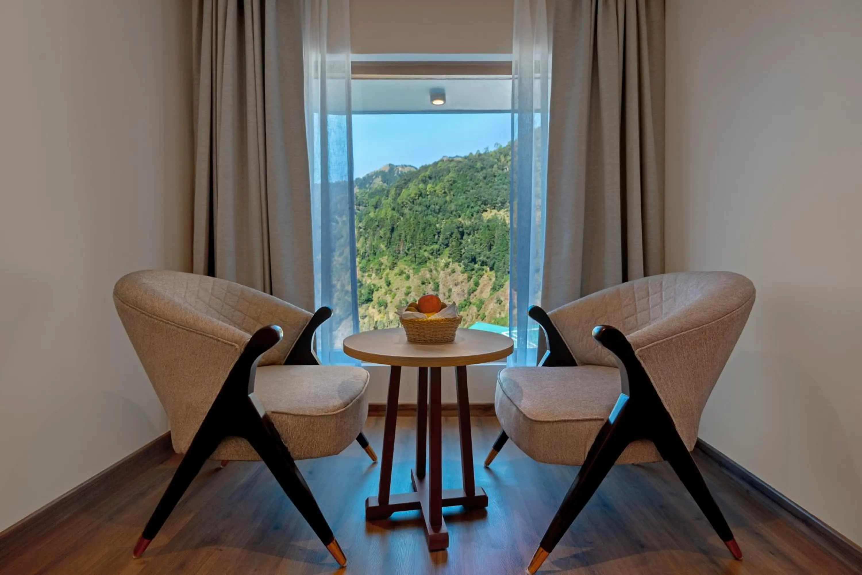 Seating area in Sterling Nainital