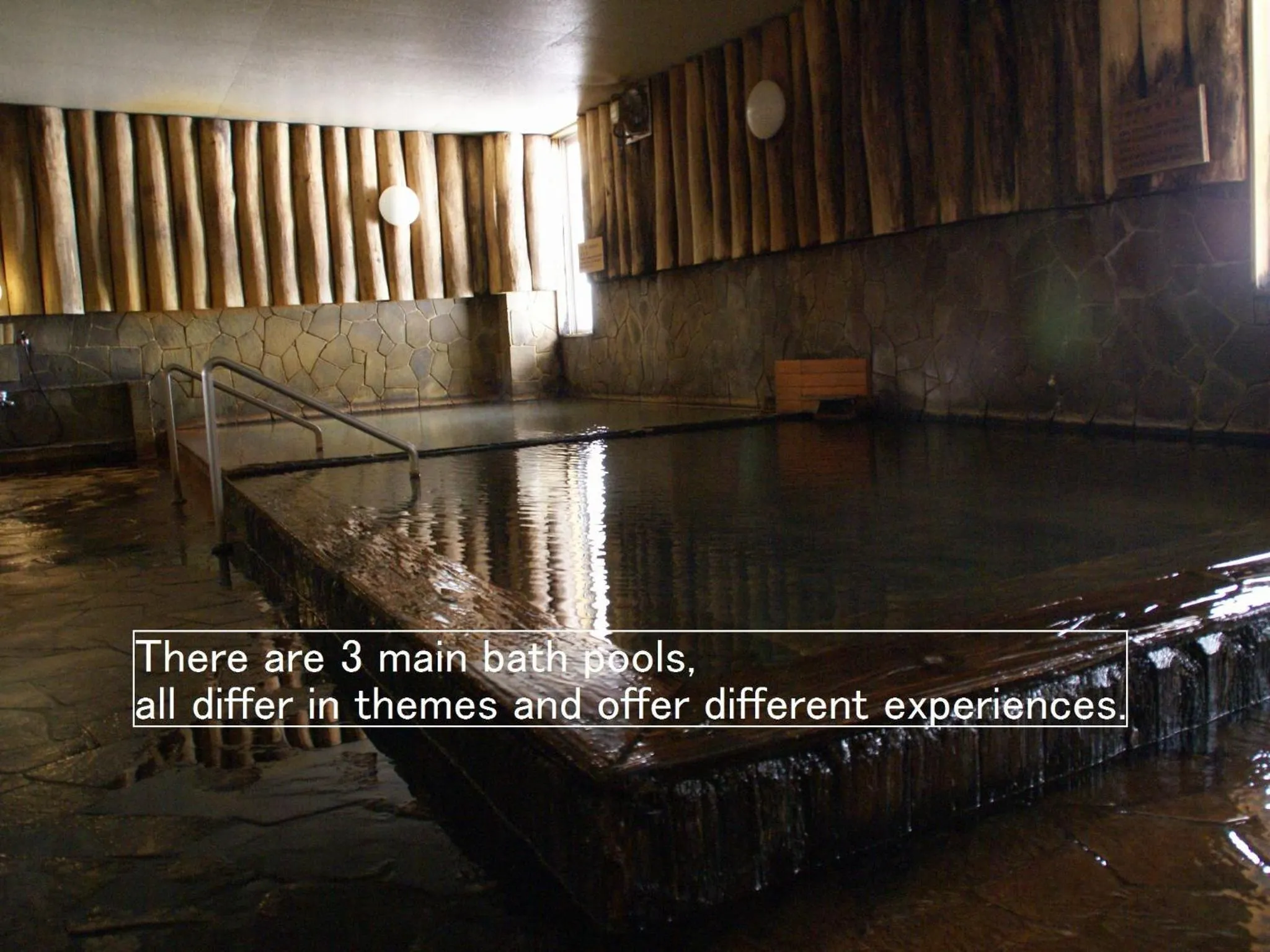 Hot Spring Bath in Asahidake Yumoto Yukomanso