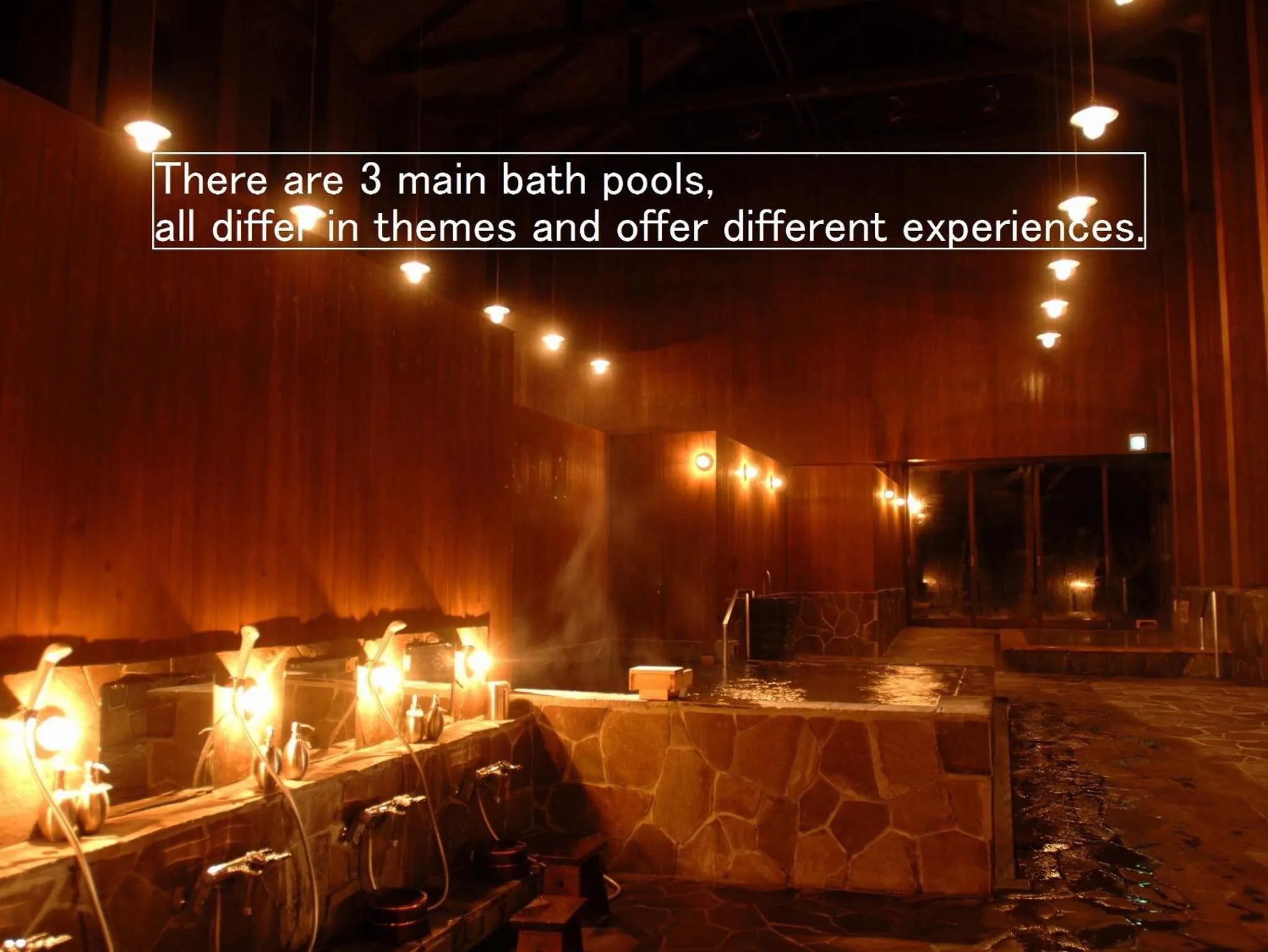 Hot Spring Bath in Asahidake Yumoto Yukomanso