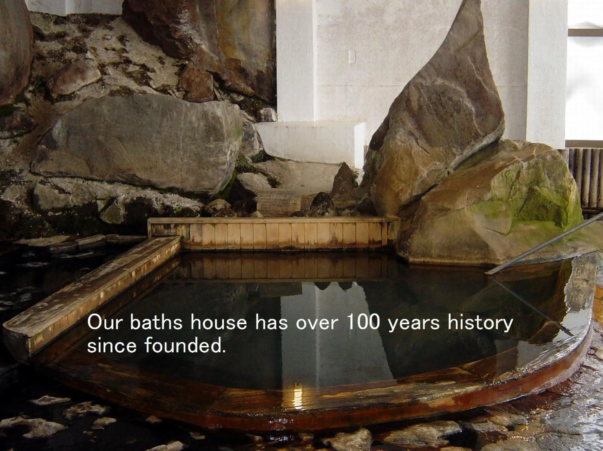 Hot Spring Bath in Asahidake Yumoto Yukomanso