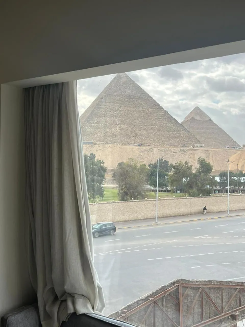 View (from property/room) in Maria Pyramids House