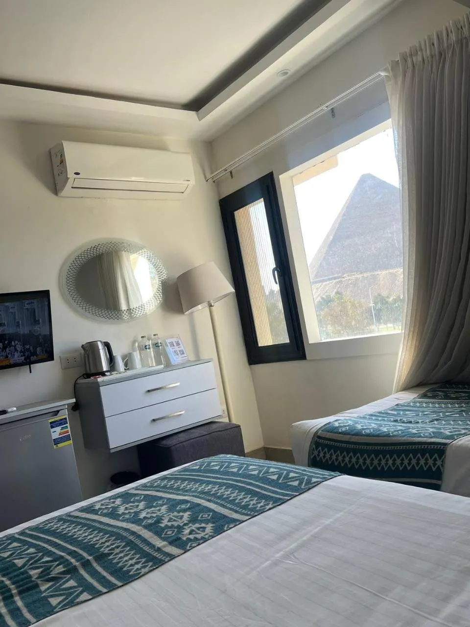 Bed in Maria Pyramids House