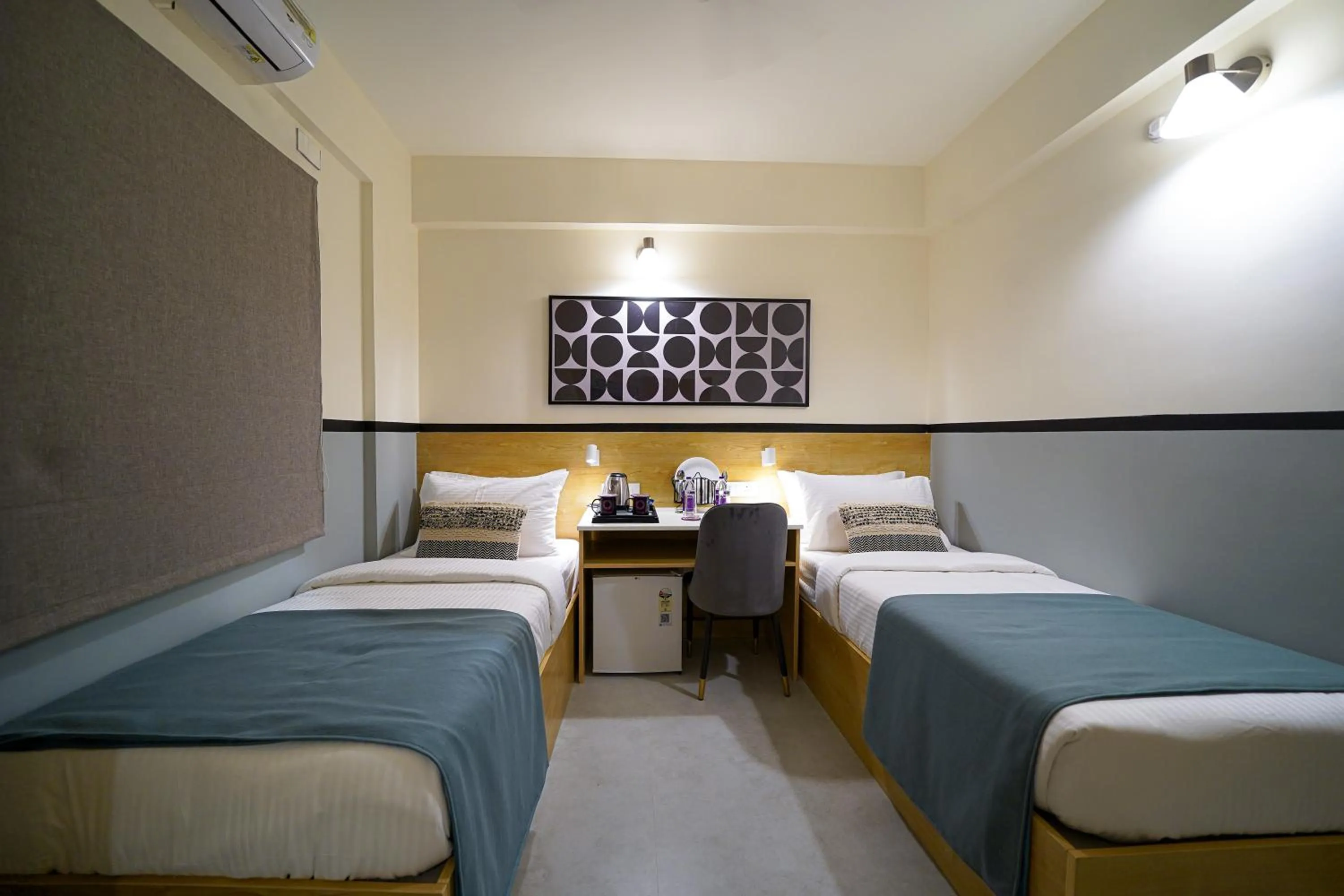 Bedroom, Bed in Olive Hotel Kundalahalli by Embassy Group