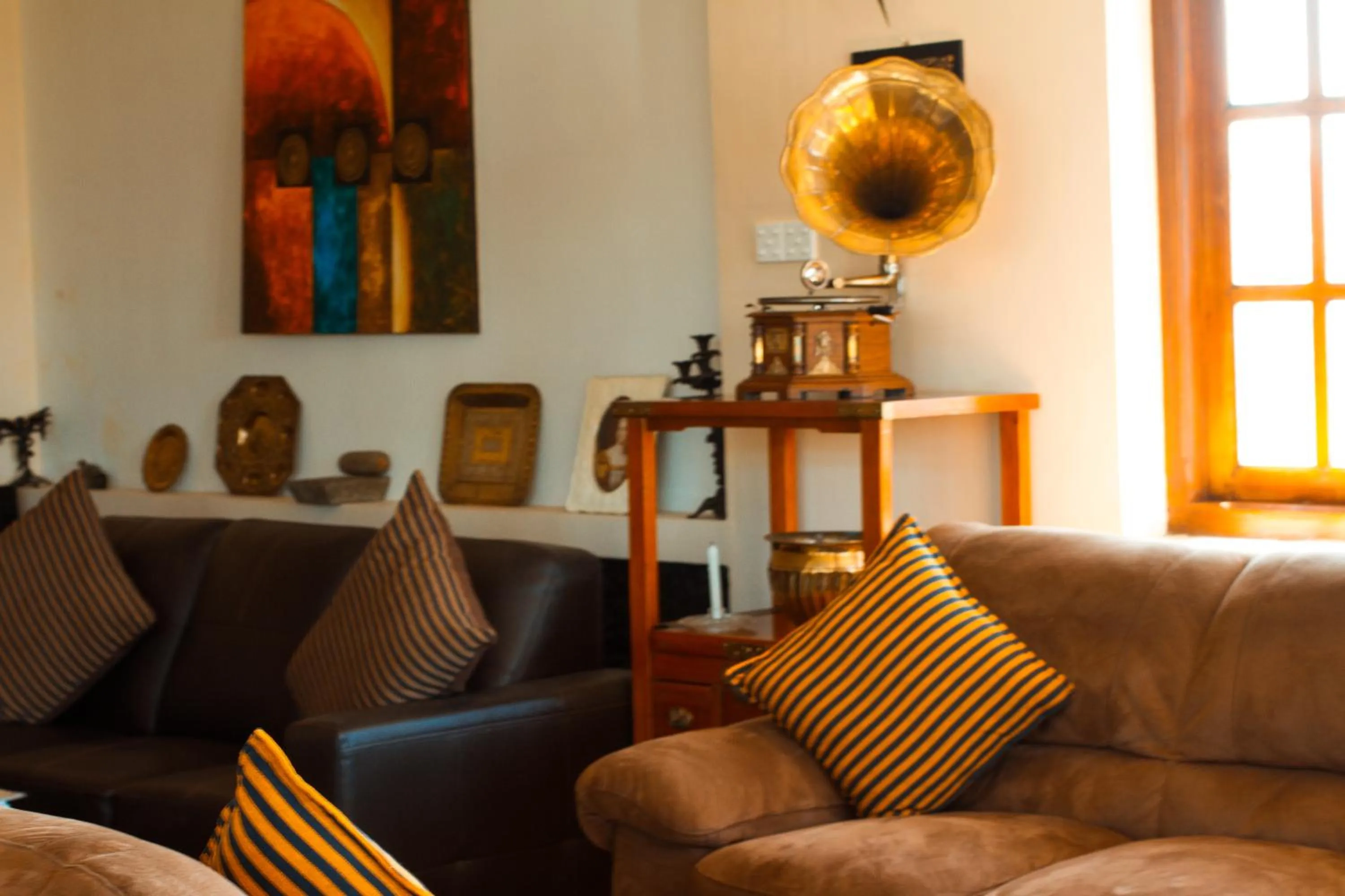 Living room in House of Leisure