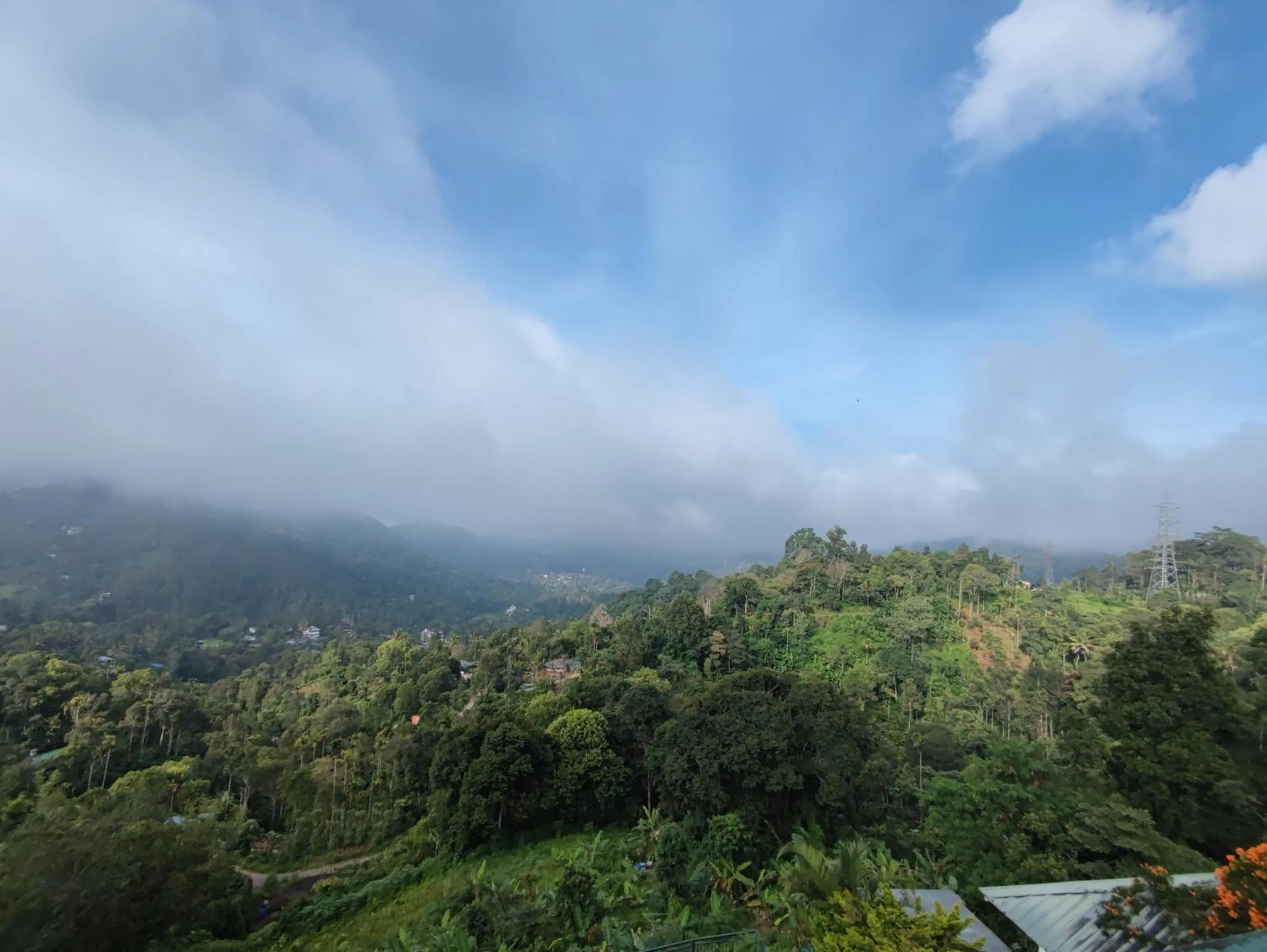 Mountain view in Munnar Tea Hills Resort - MTHR