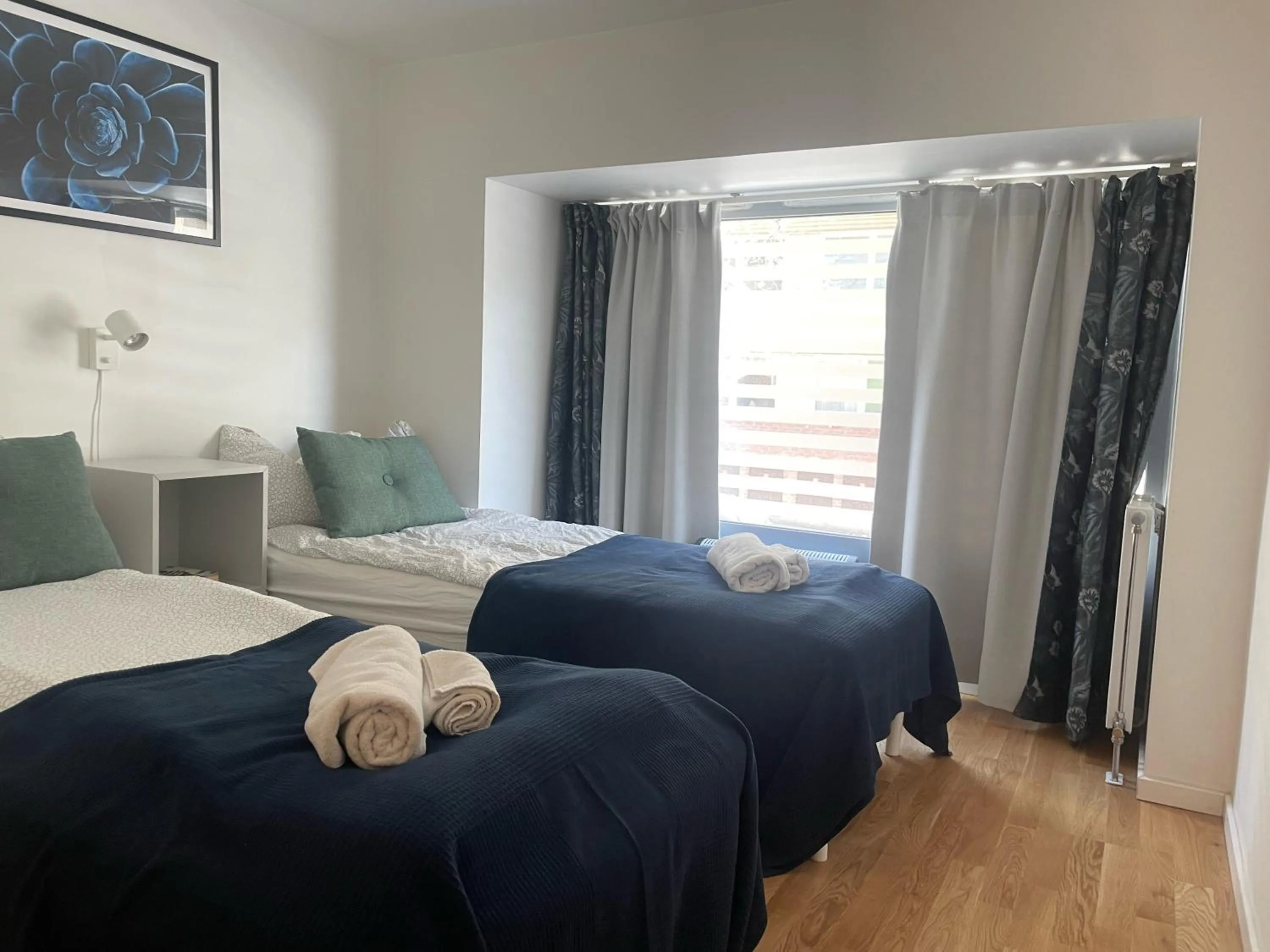 Bed in Stockholm Smart Stay