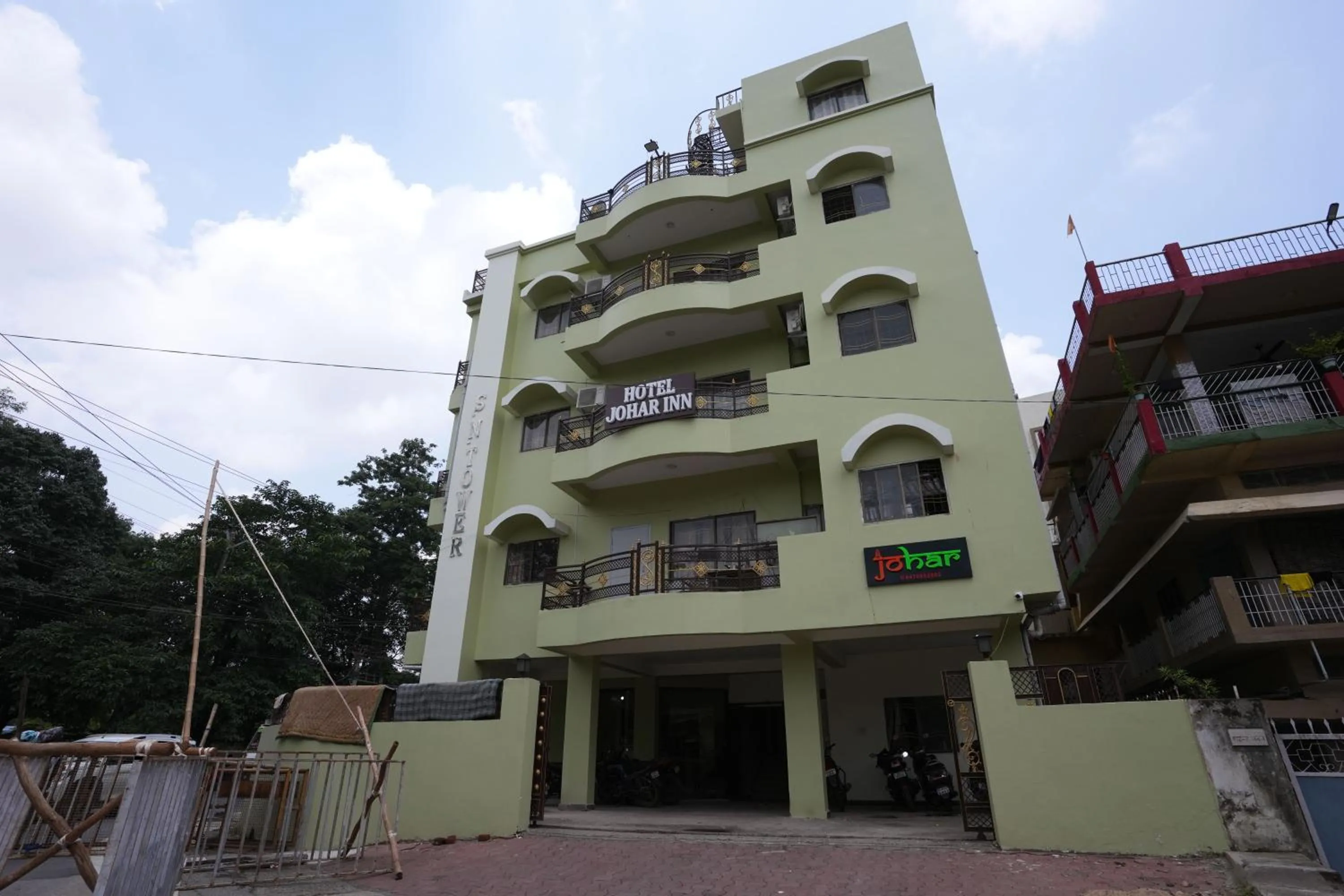 Property building in Hotel Johar Inn