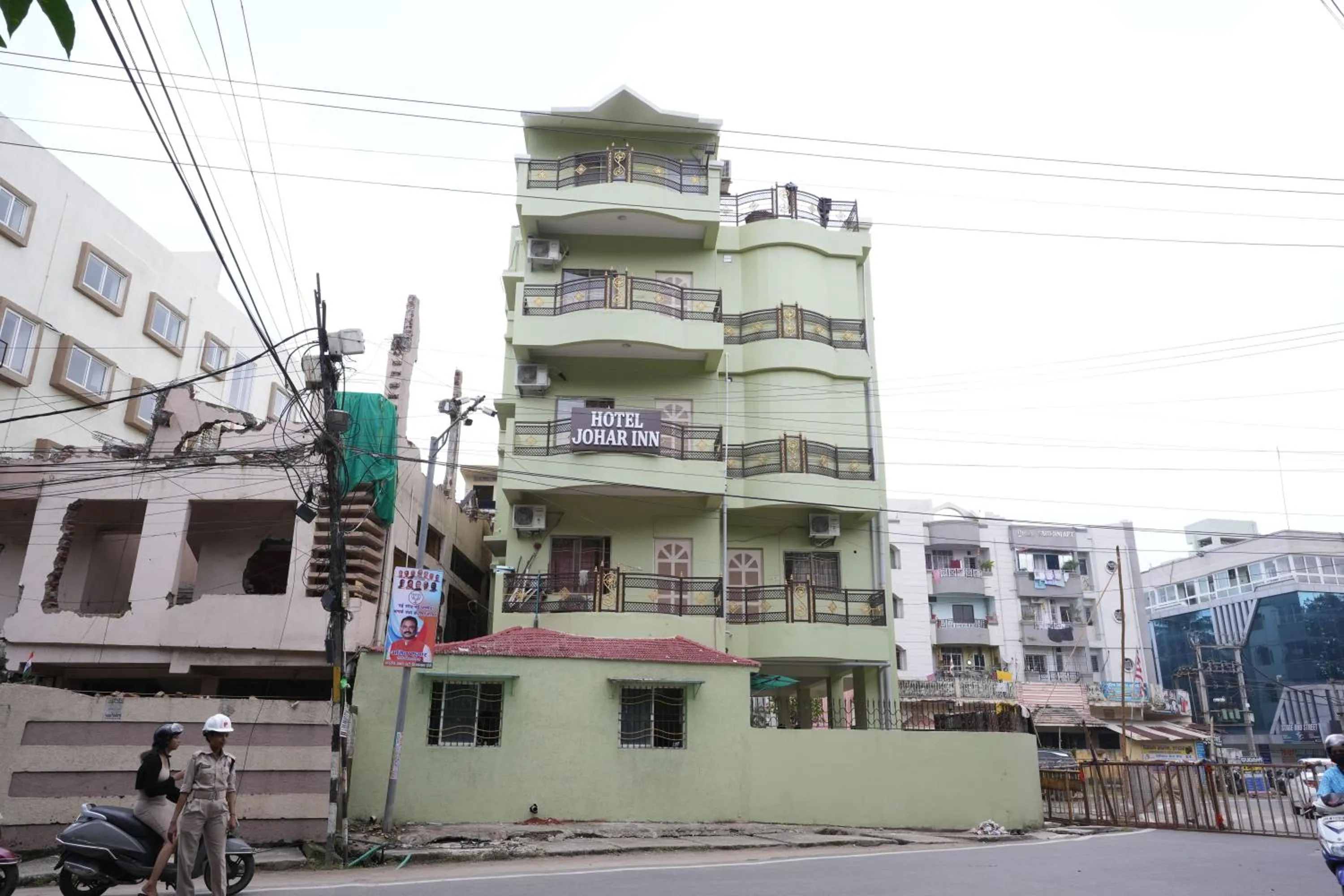 Property building in Hotel Johar Inn