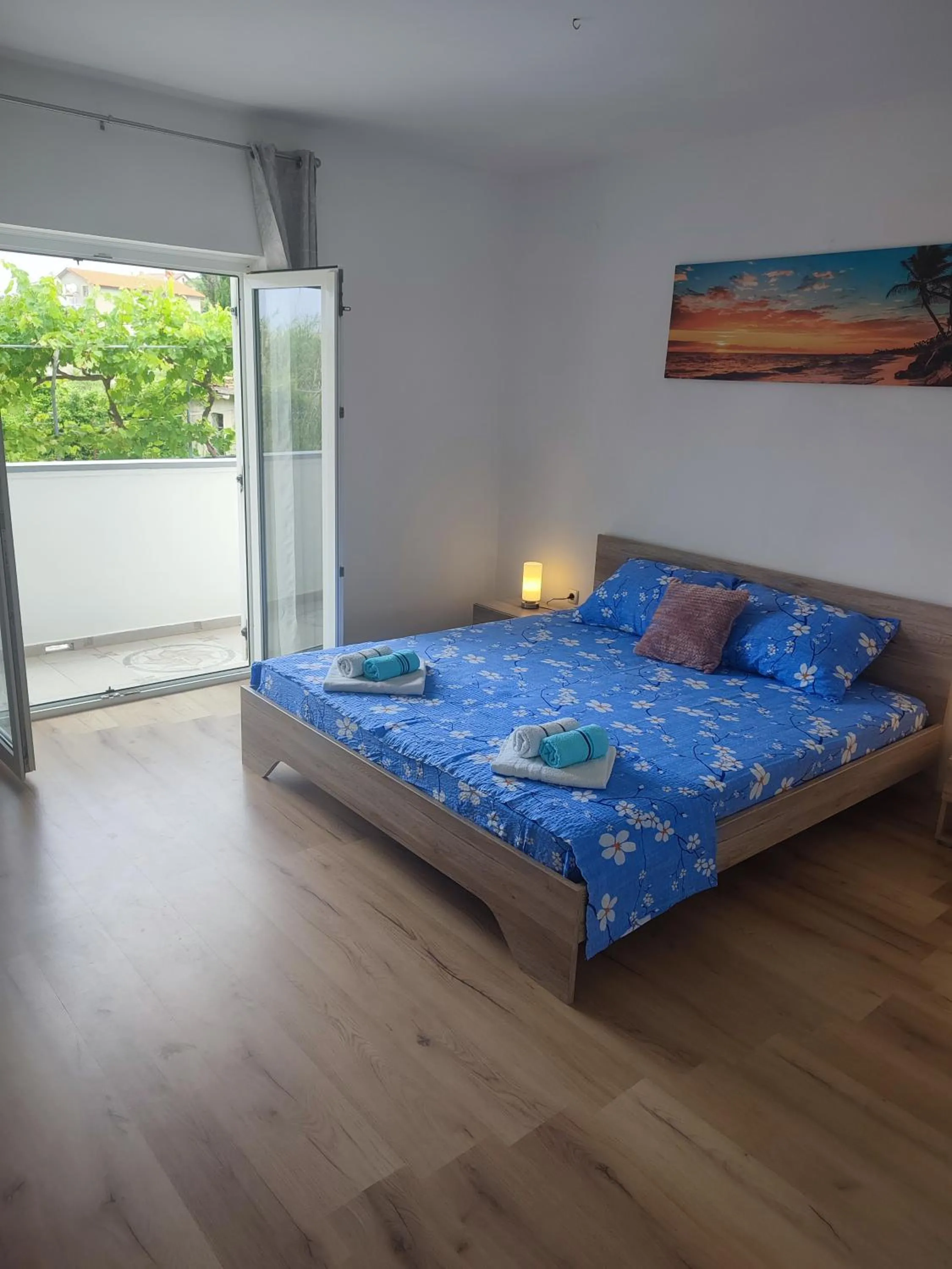 Bed in Apartment Valeria