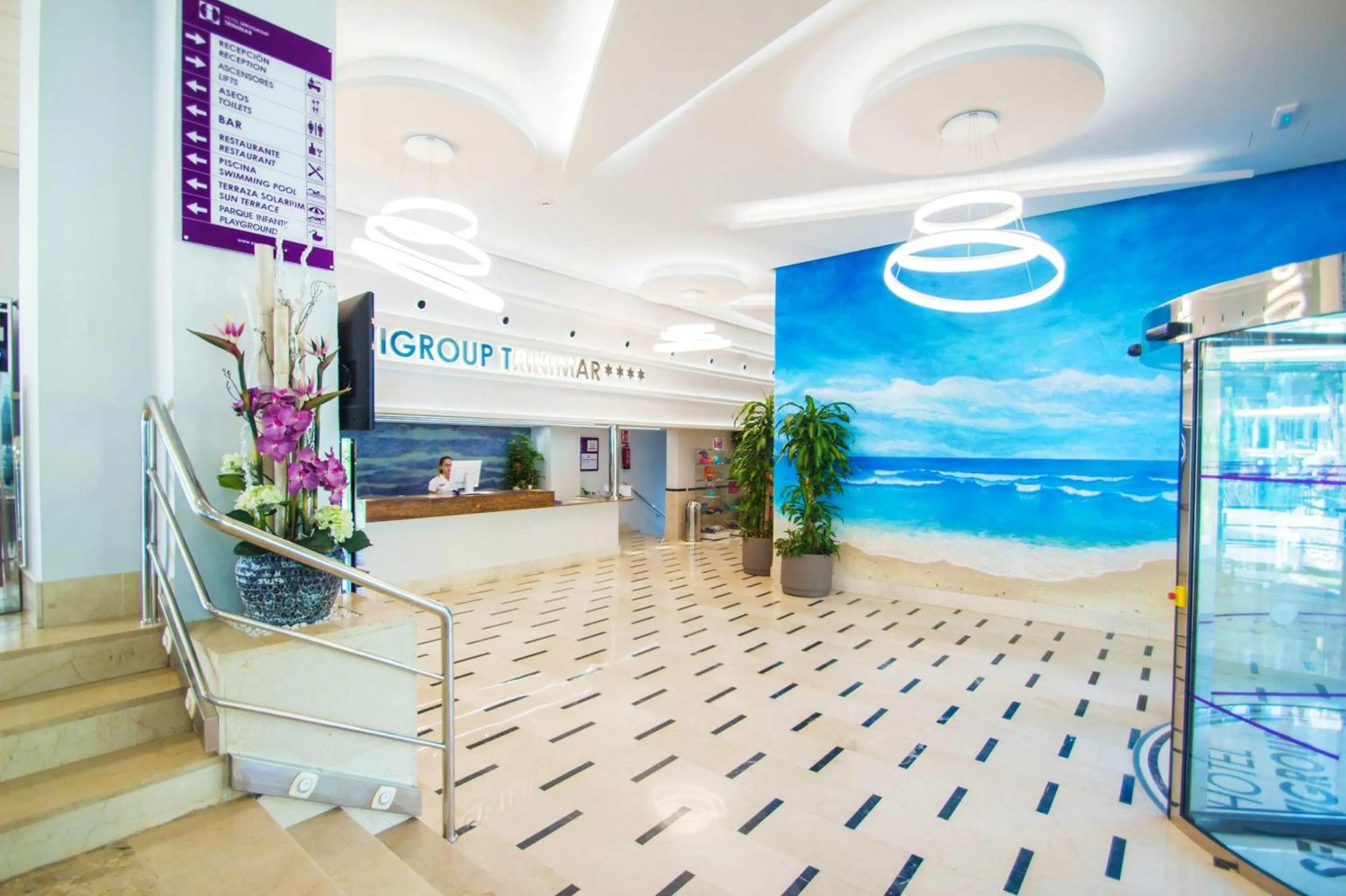 Lobby or reception in Hotel Servigroup Trinimar