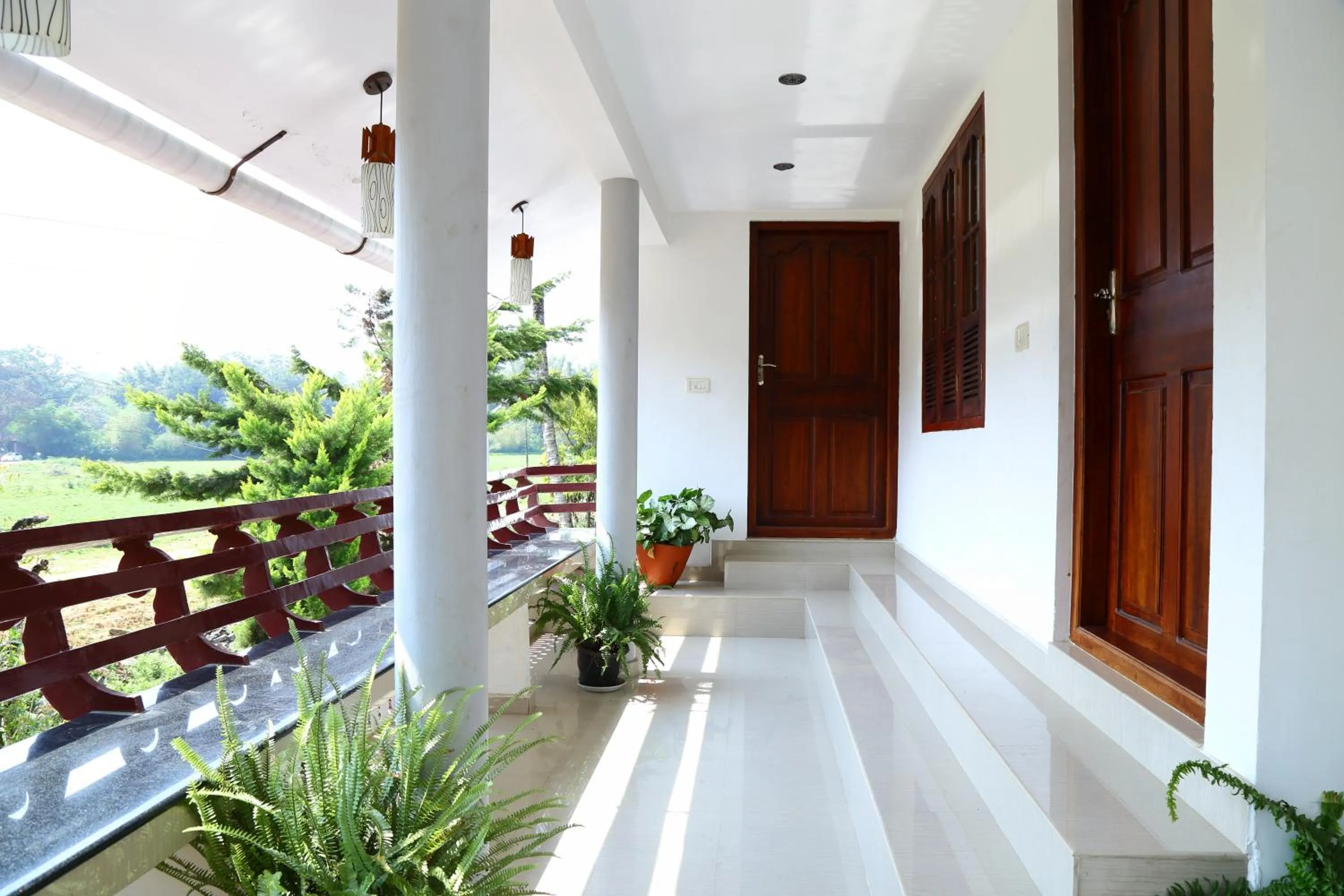 Balcony/Terrace in Mistygreen Homestay Thekkady