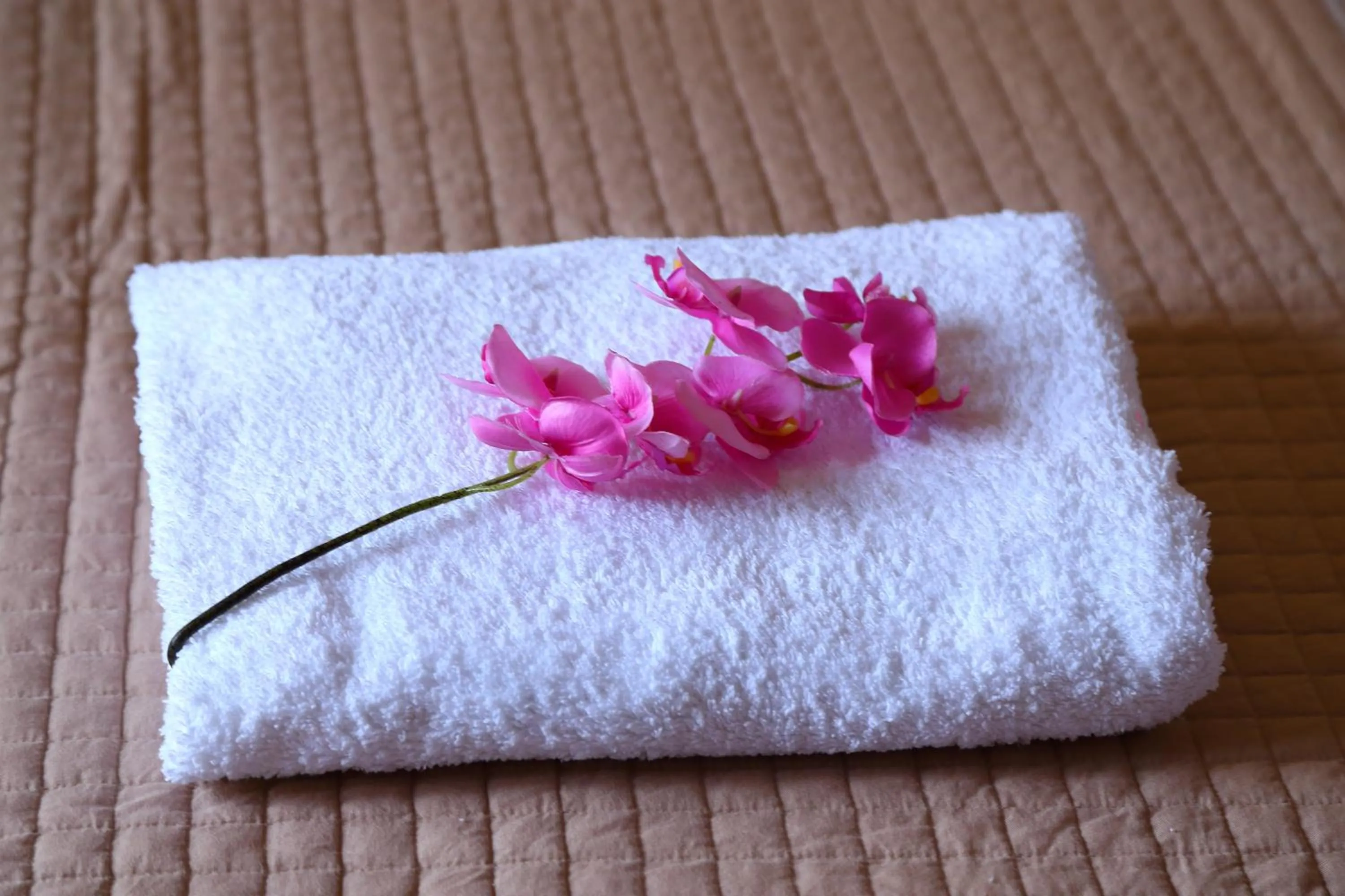 Bed in Mistygreen Homestay Thekkady