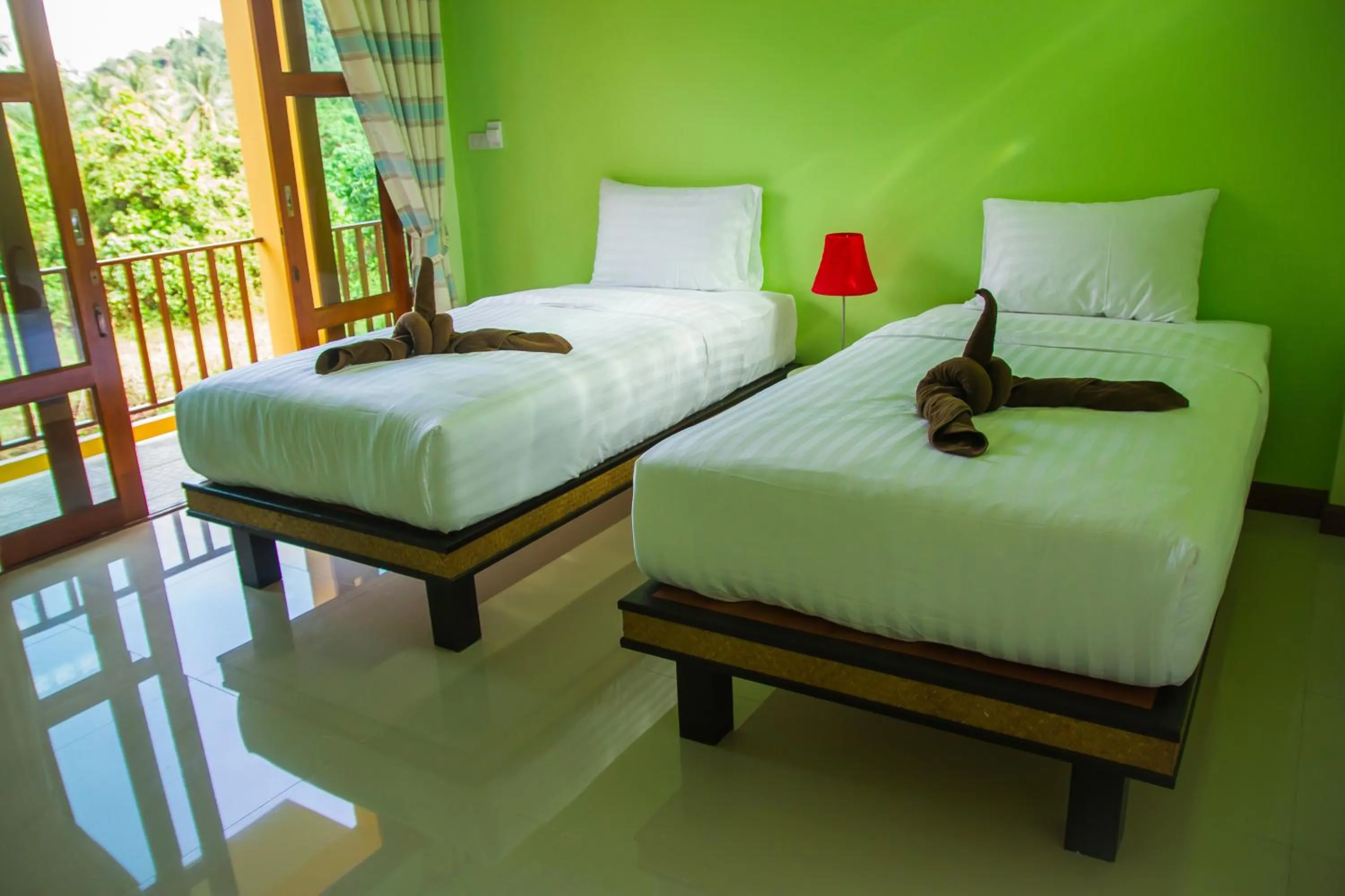 Bed in i-Style Lanta Boutique House --- SHA Extra Plus