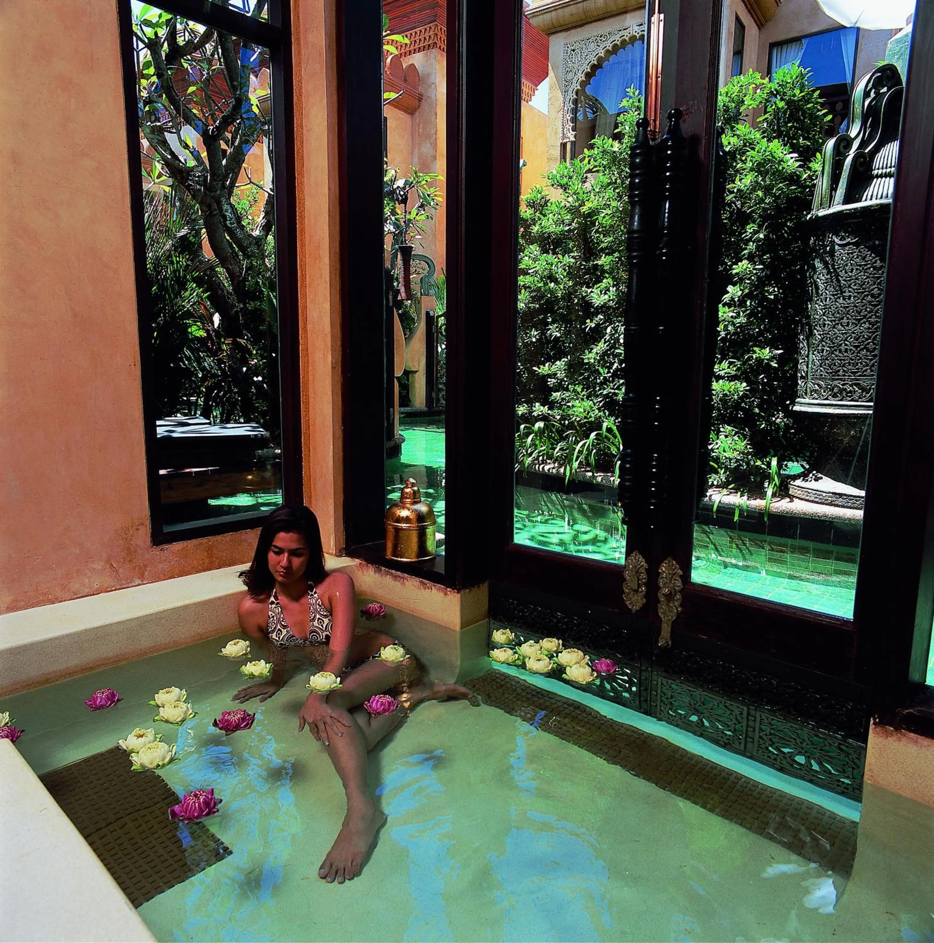 Living room, Swimming Pool in The Baray Villa by Sawasdee Village