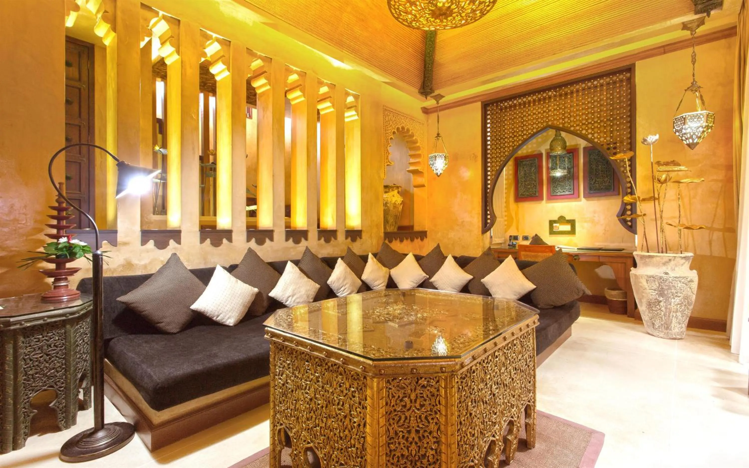 Living room, Lobby/Reception in The Baray Villa by Sawasdee Village